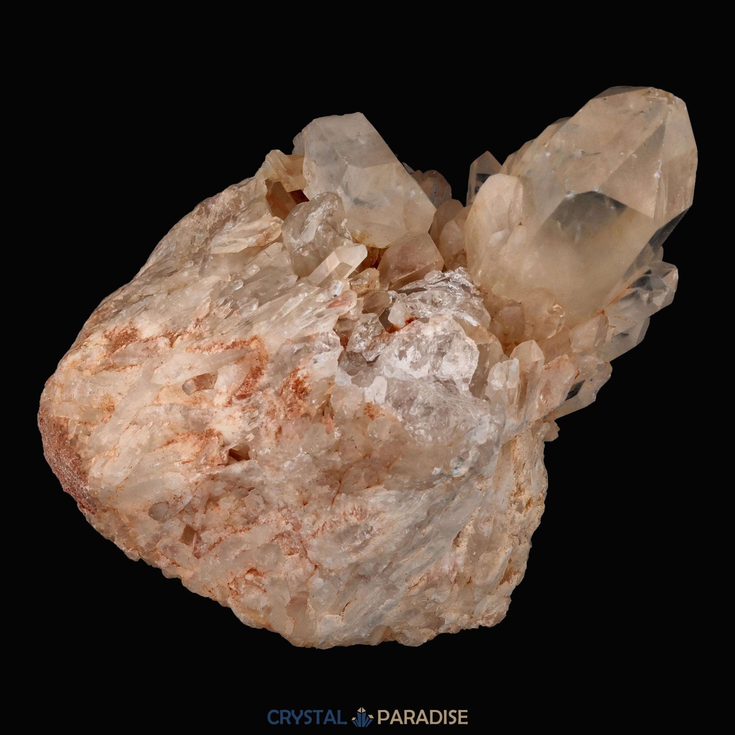 Citrin Handstufe aus Kunduluni, Kongo (1190g) - unbehandelt - crystal paradise