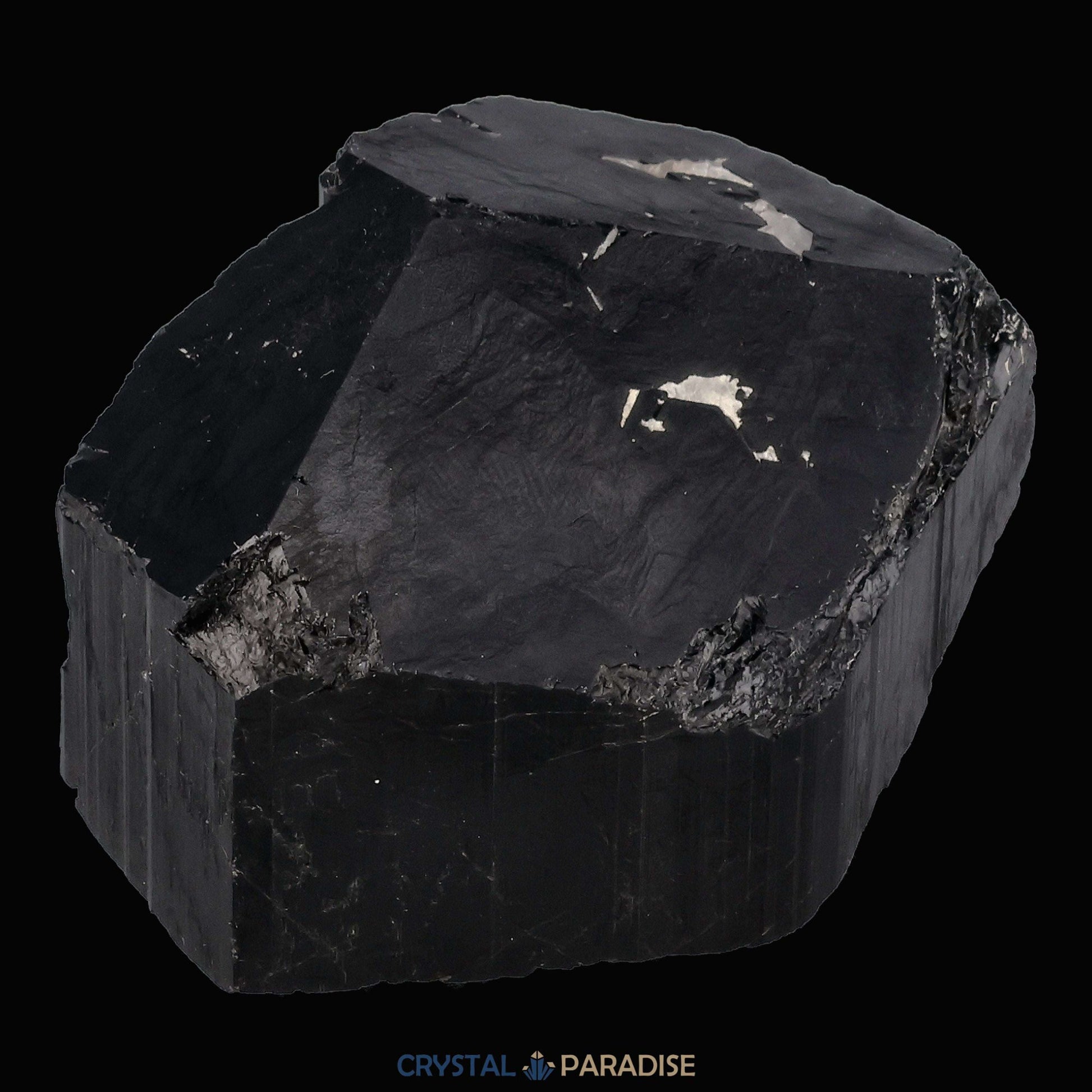 Schwarzer Schörl Turmalin aus Brasilien (184g) - crystal paradise