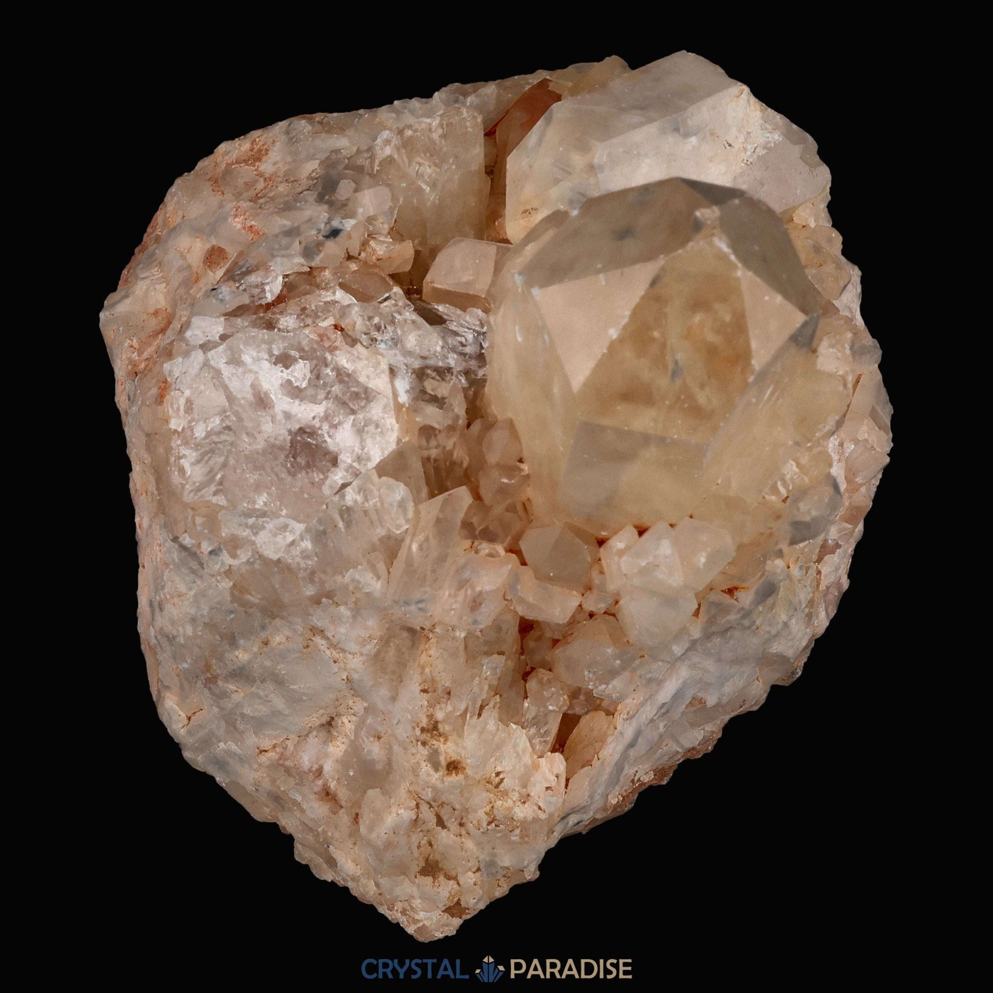 Citrin Handstufe aus Kunduluni, Kongo (1190g) - unbehandelt - crystal paradise