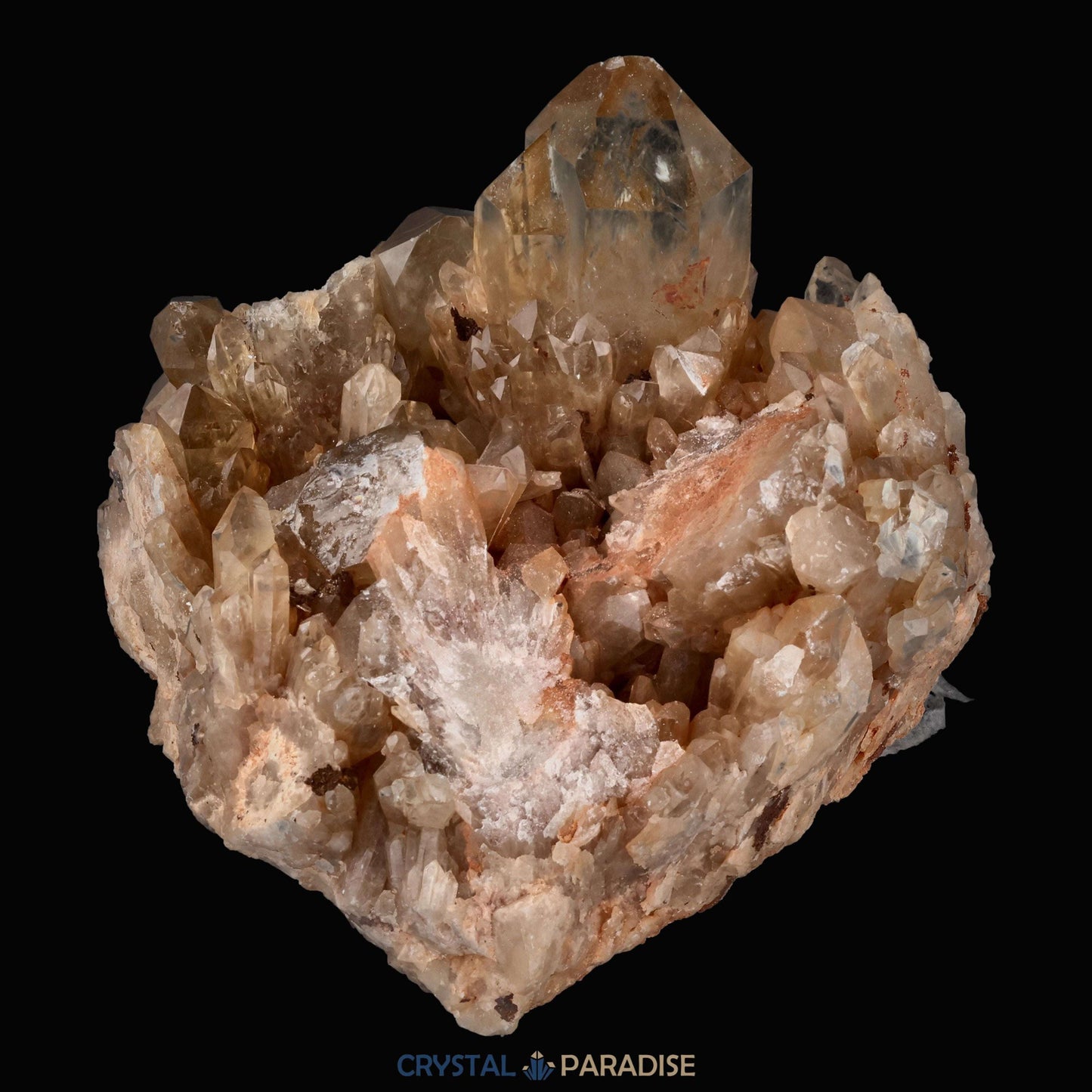 Citrin Handstufe aus Kunduluni, Kongo (1707g) - unbehandelt - crystal paradise