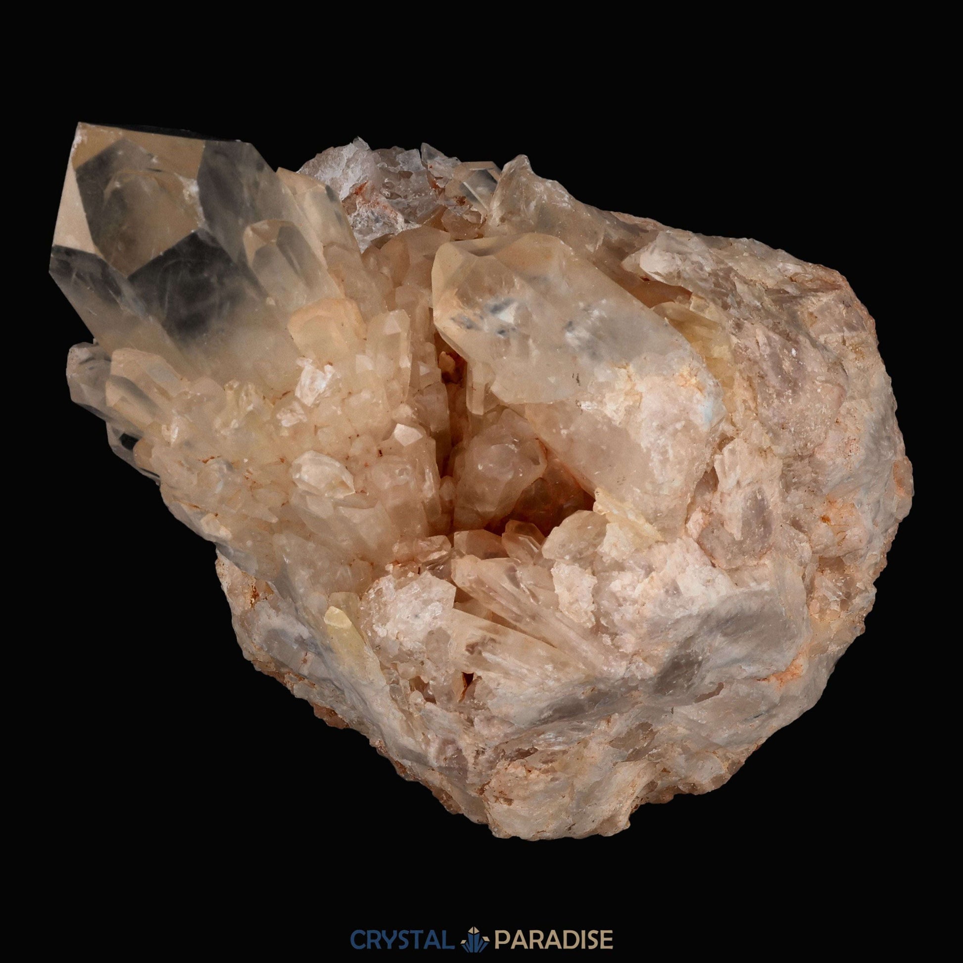 Citrin Handstufe aus Kunduluni, Kongo (1190g) - unbehandelt - crystal paradise