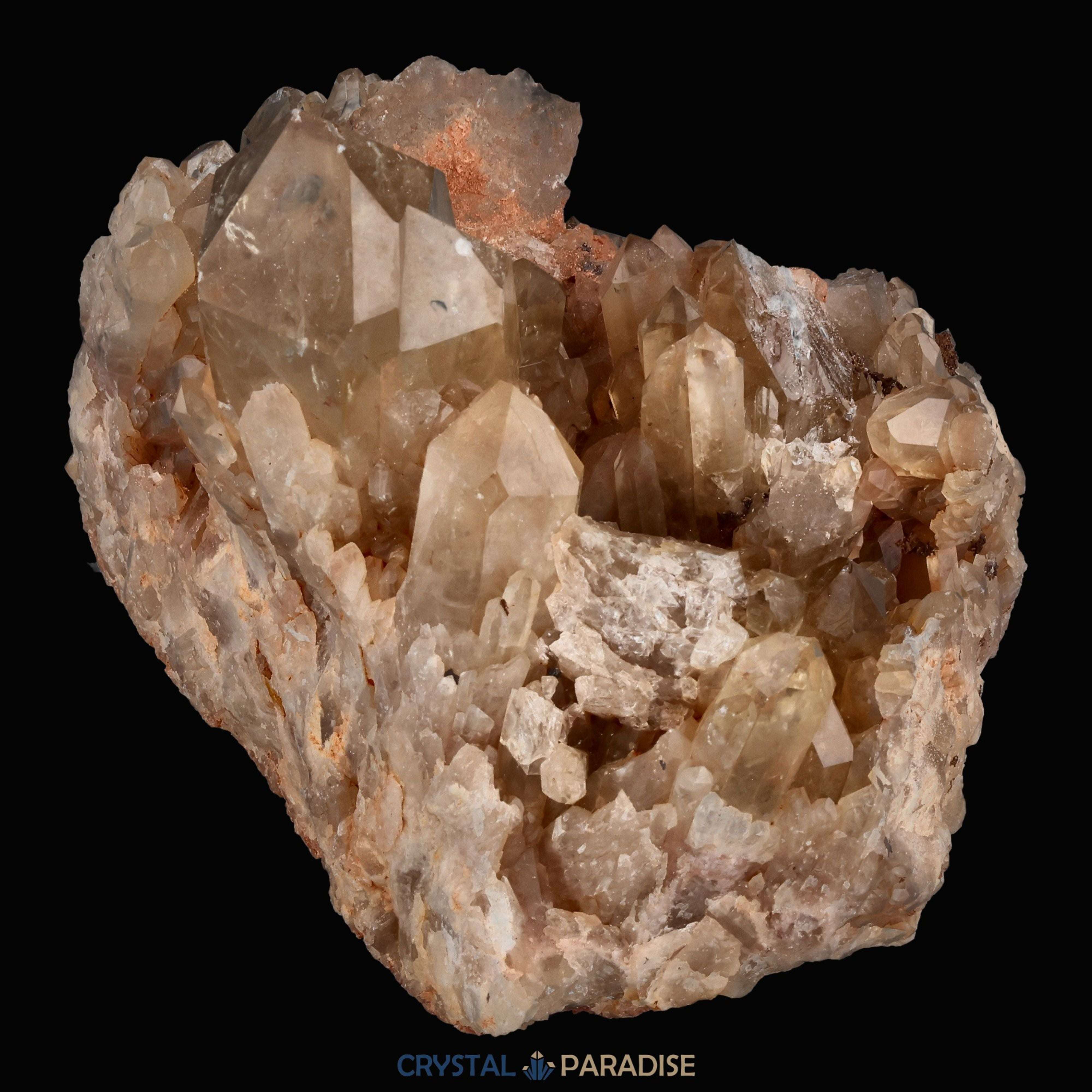 Citrin Handstufe aus Kunduluni, Kongo (1707g) - unbehandelt - crystal paradise