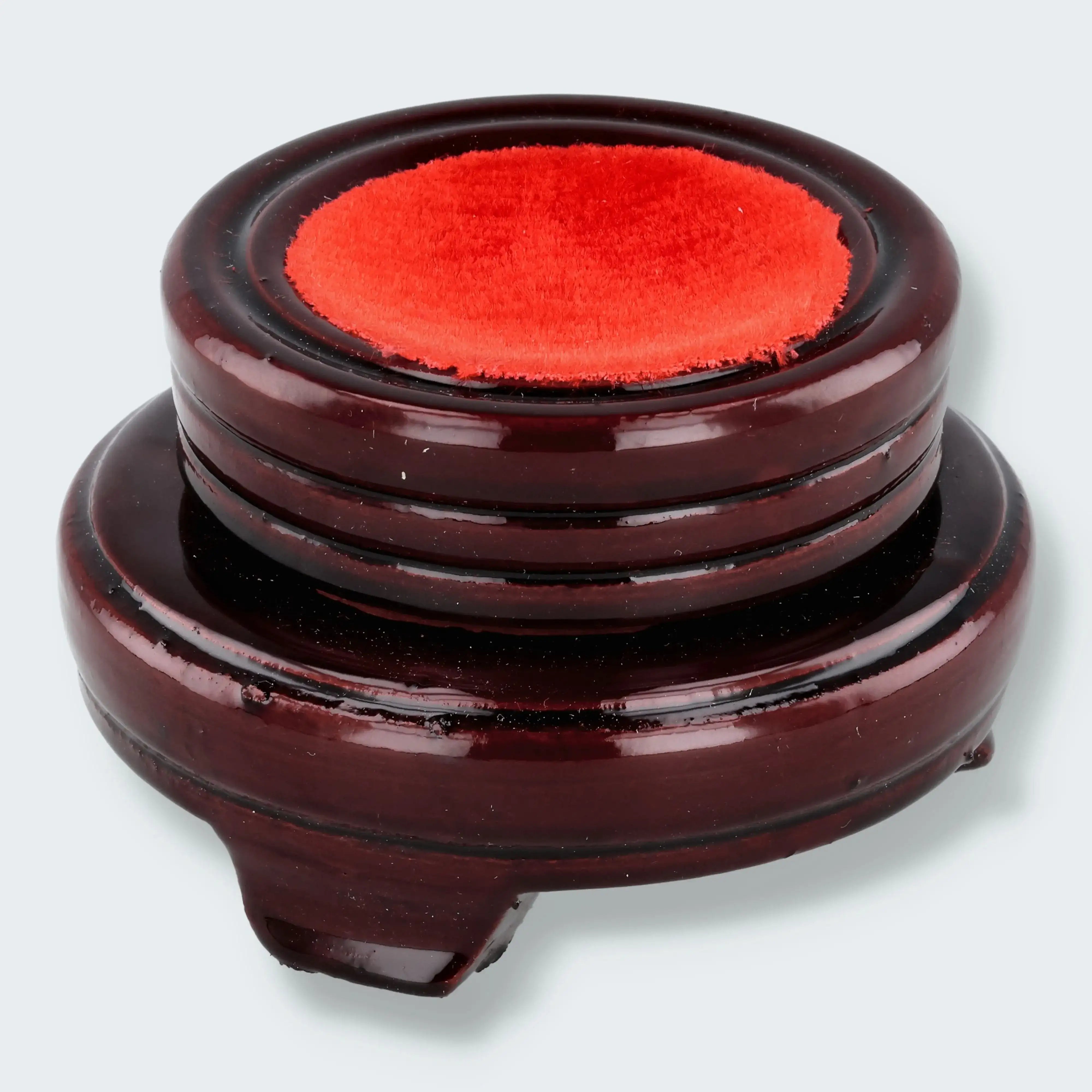 Kugelbasis aus Holz mit Kugelllager