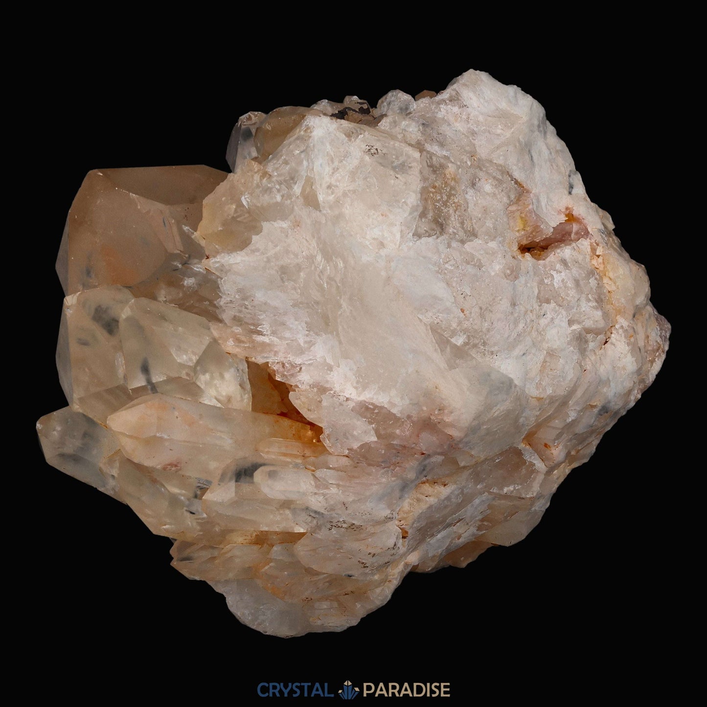 Citrin Handstufe aus Kunduluni, Kongo (543g) - unbehandelt - crystal paradise