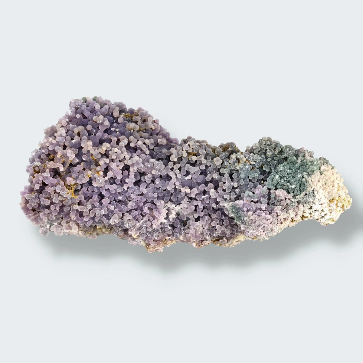 Traubenachat aus Sumatra, Indonesien, Stufe 16 × 5,5 × 6 cm