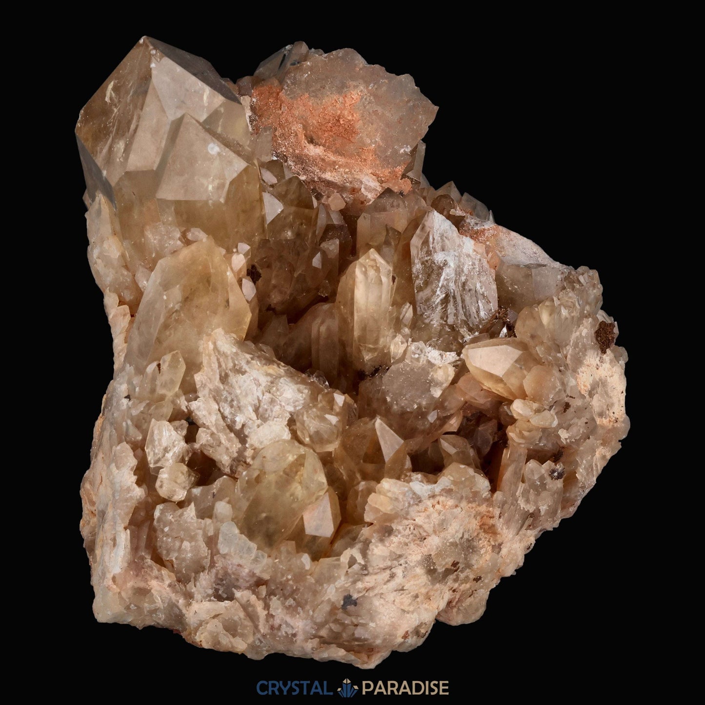 Citrin Handstufe aus Kunduluni, Kongo (1707g) - unbehandelt - crystal paradise