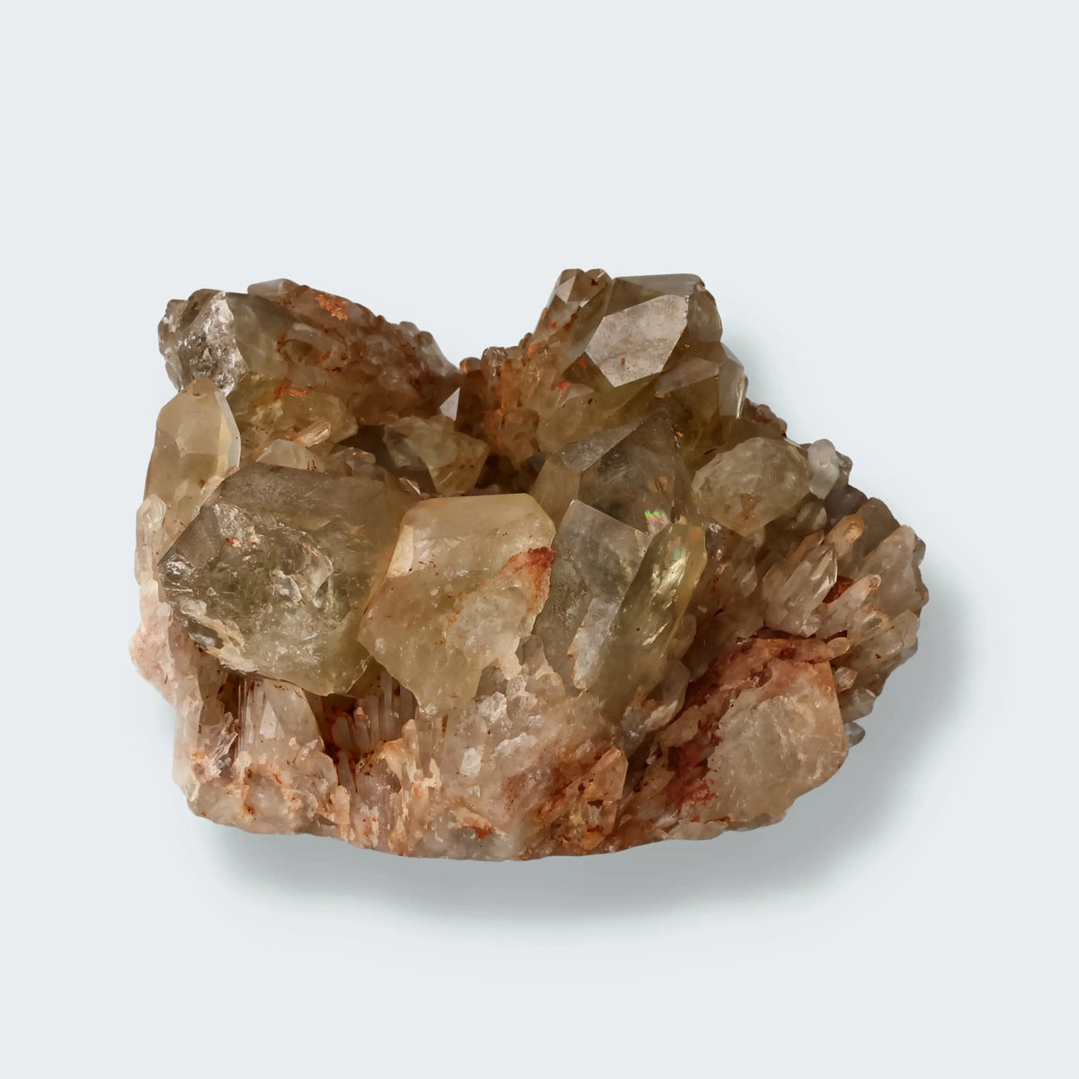 Citrin aus Kunduluni, Katanga, Demokratische Republik Kongo, Stufe 11,5 × 11,0 × 9,0 cm