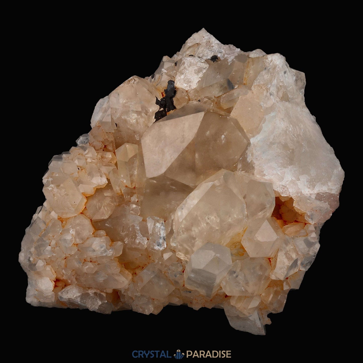 Citrin Handstufe aus Kunduluni, Kongo (543g) - unbehandelt - crystal paradise