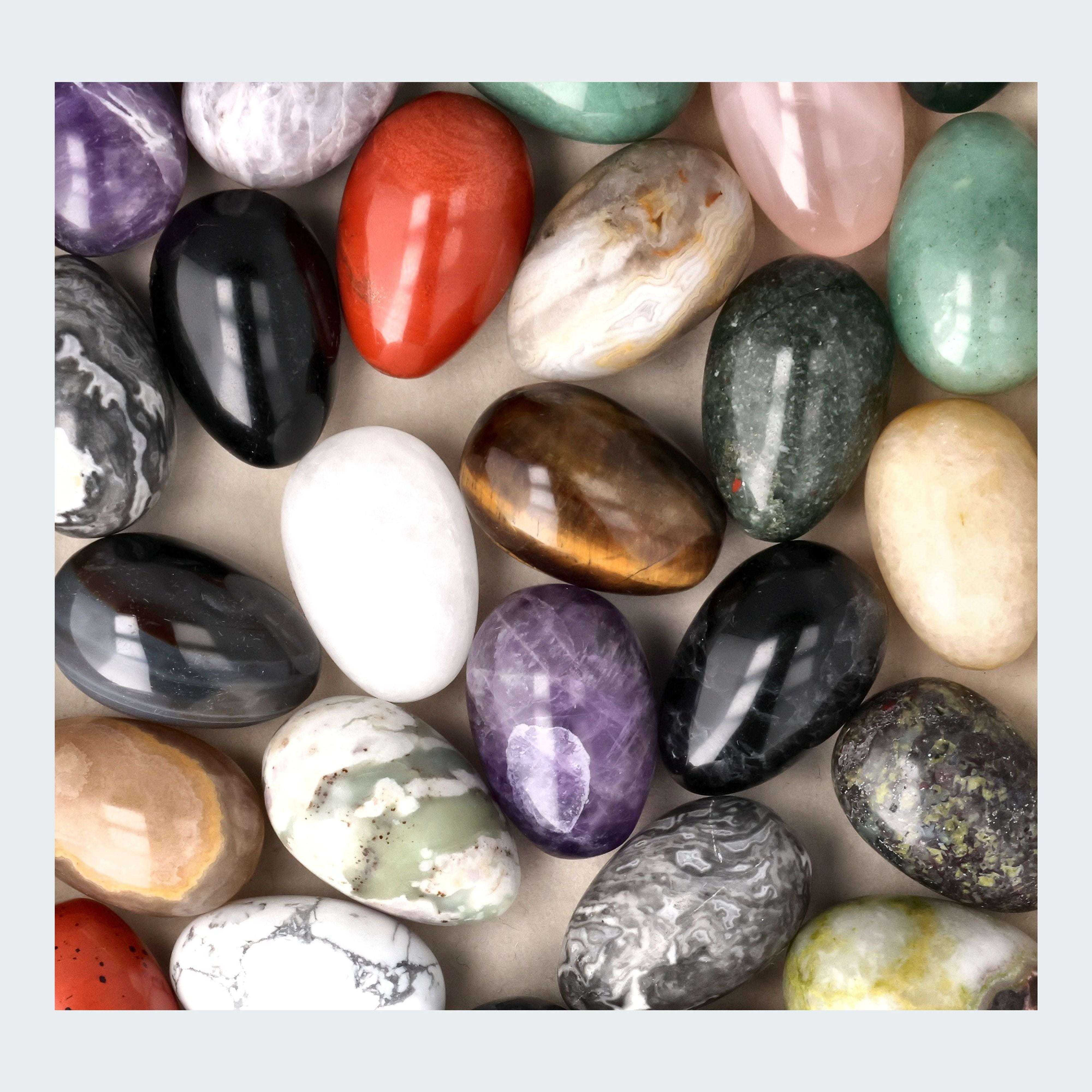 Crystal mini Oster-Eier Mix - 1 Stück - crystal paradise