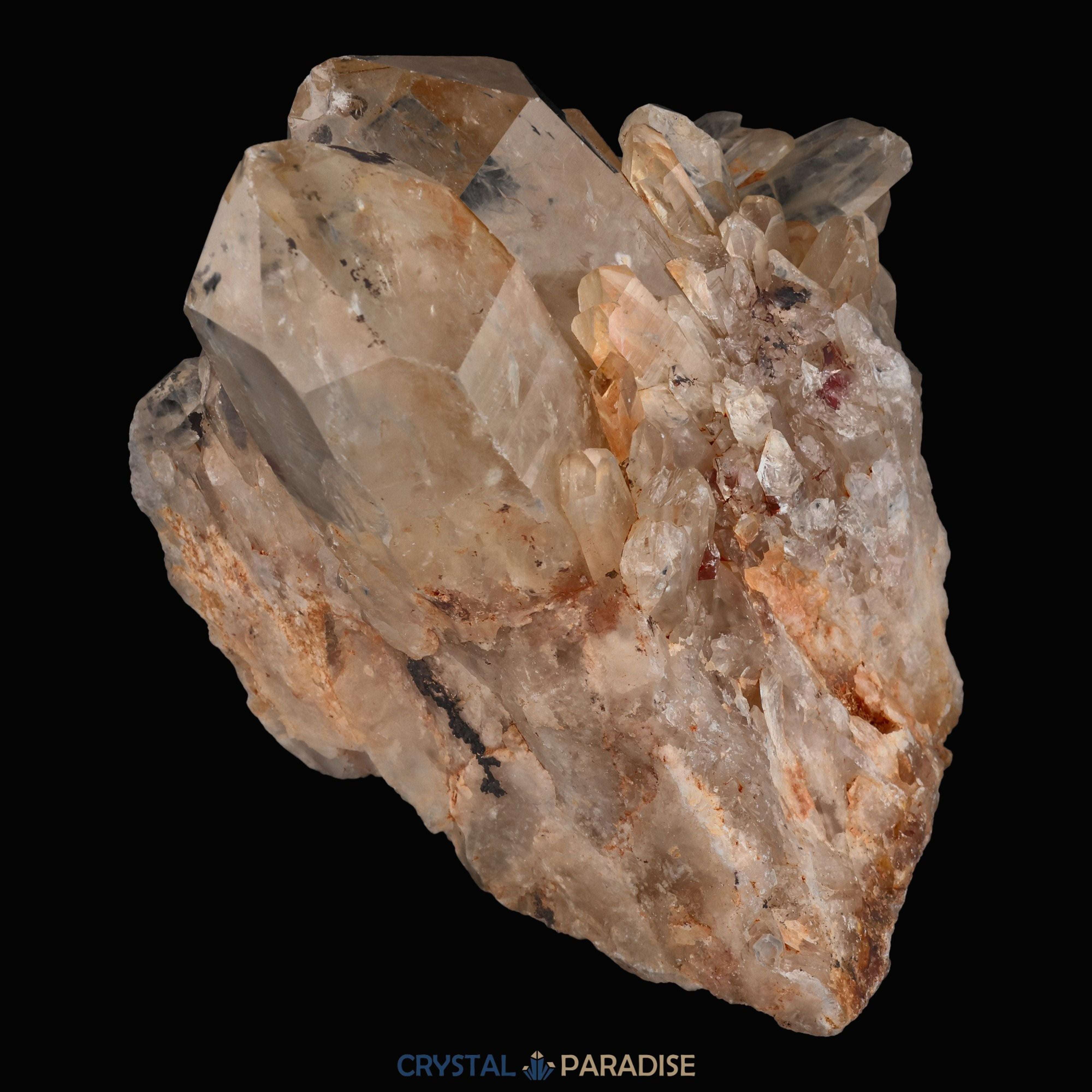 Citrin Handstufe aus Kunduluni, Kongo (660g) - unbehandelt - crystal paradise