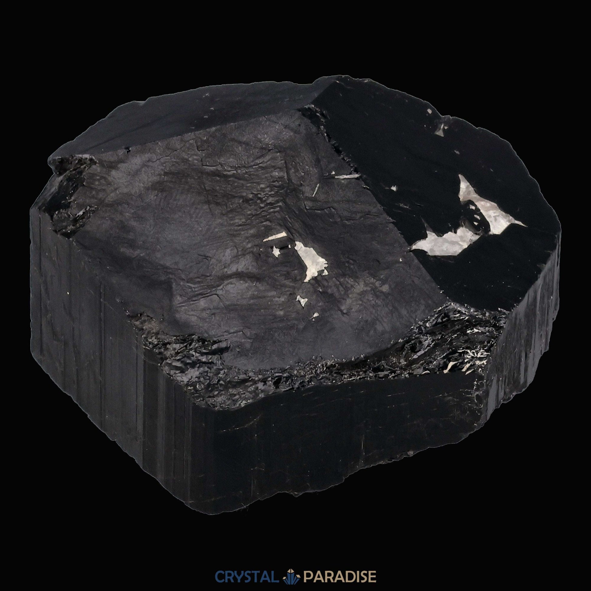 Schwarzer Schörl Turmalin aus Brasilien (184g) - crystal paradise