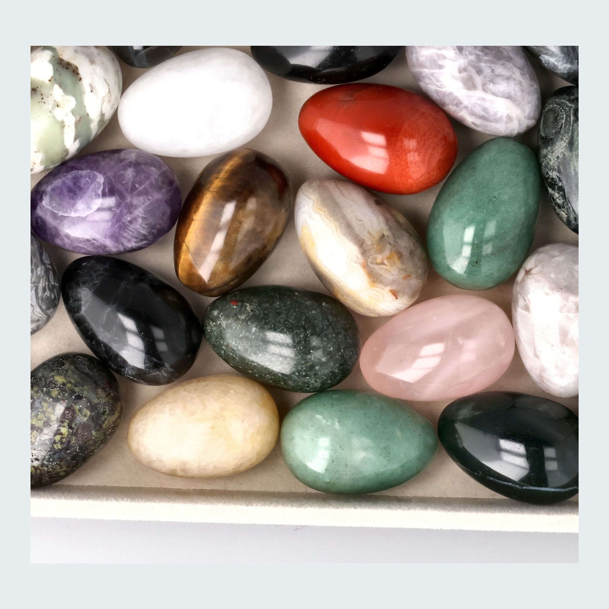 Crystal mini Oster-Eier Mix - 1 Stück - crystal paradise