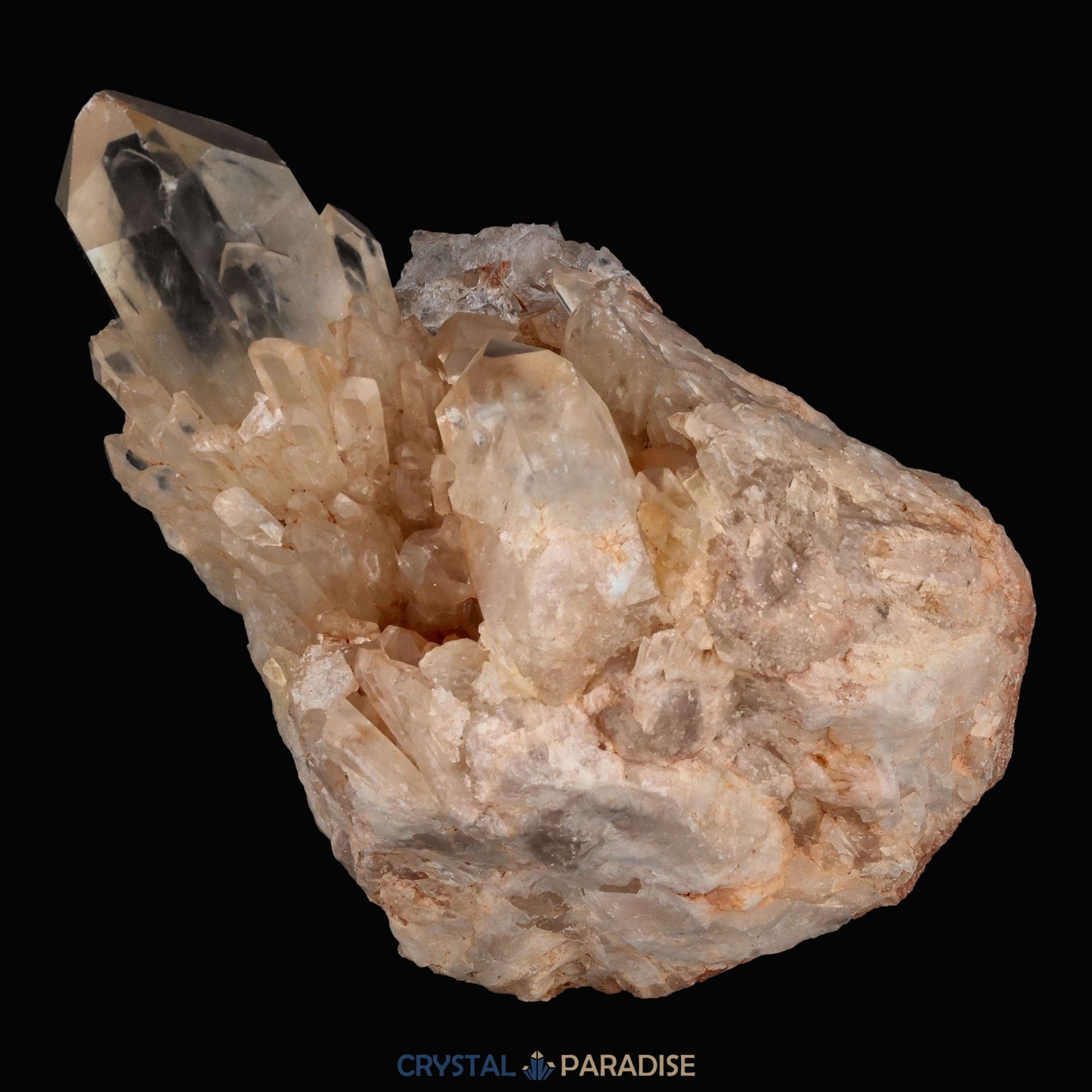 Citrin Handstufe aus Kunduluni, Kongo (1190g) - unbehandelt - crystal paradise