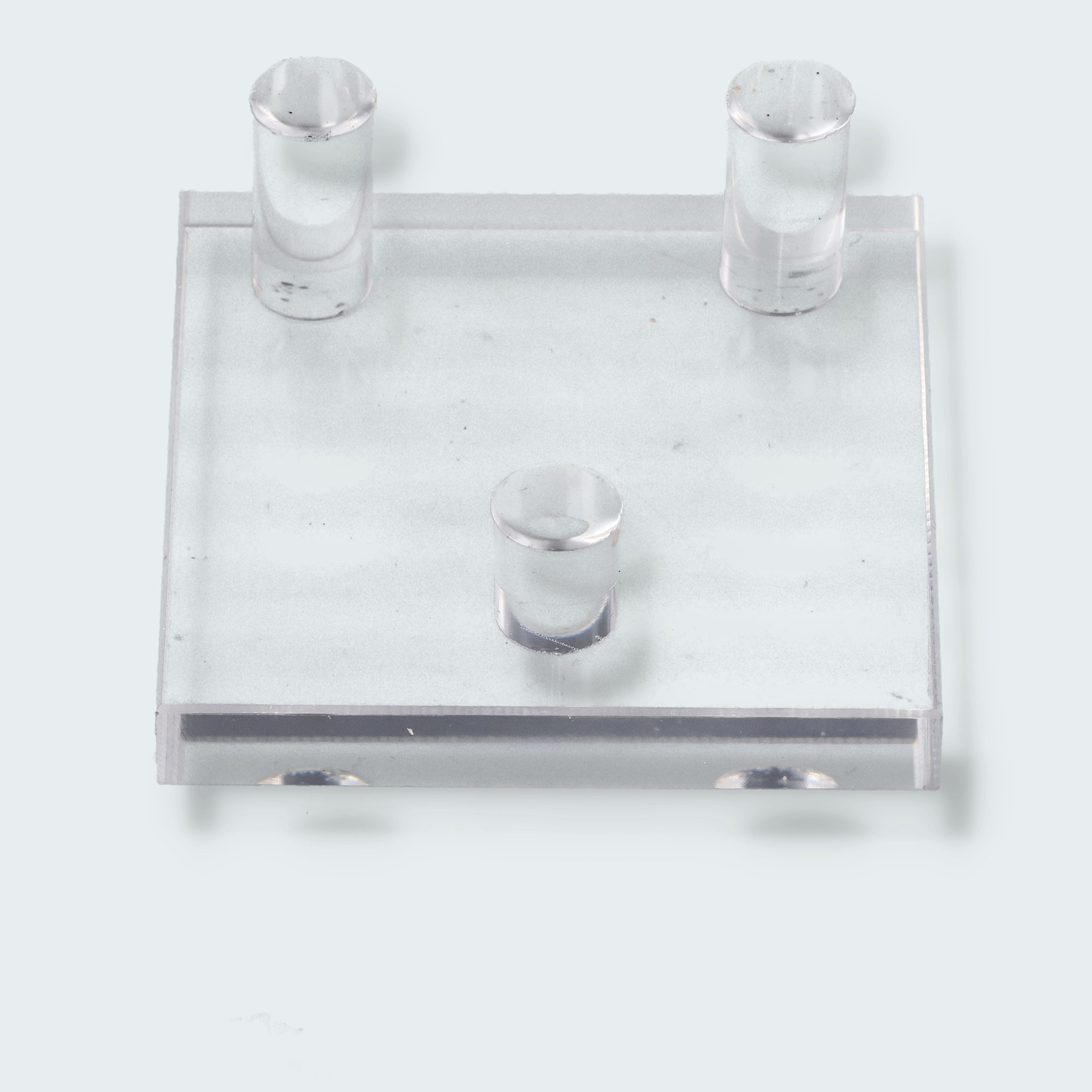Klarer Acryl  Displayständer Drei-Bein Display