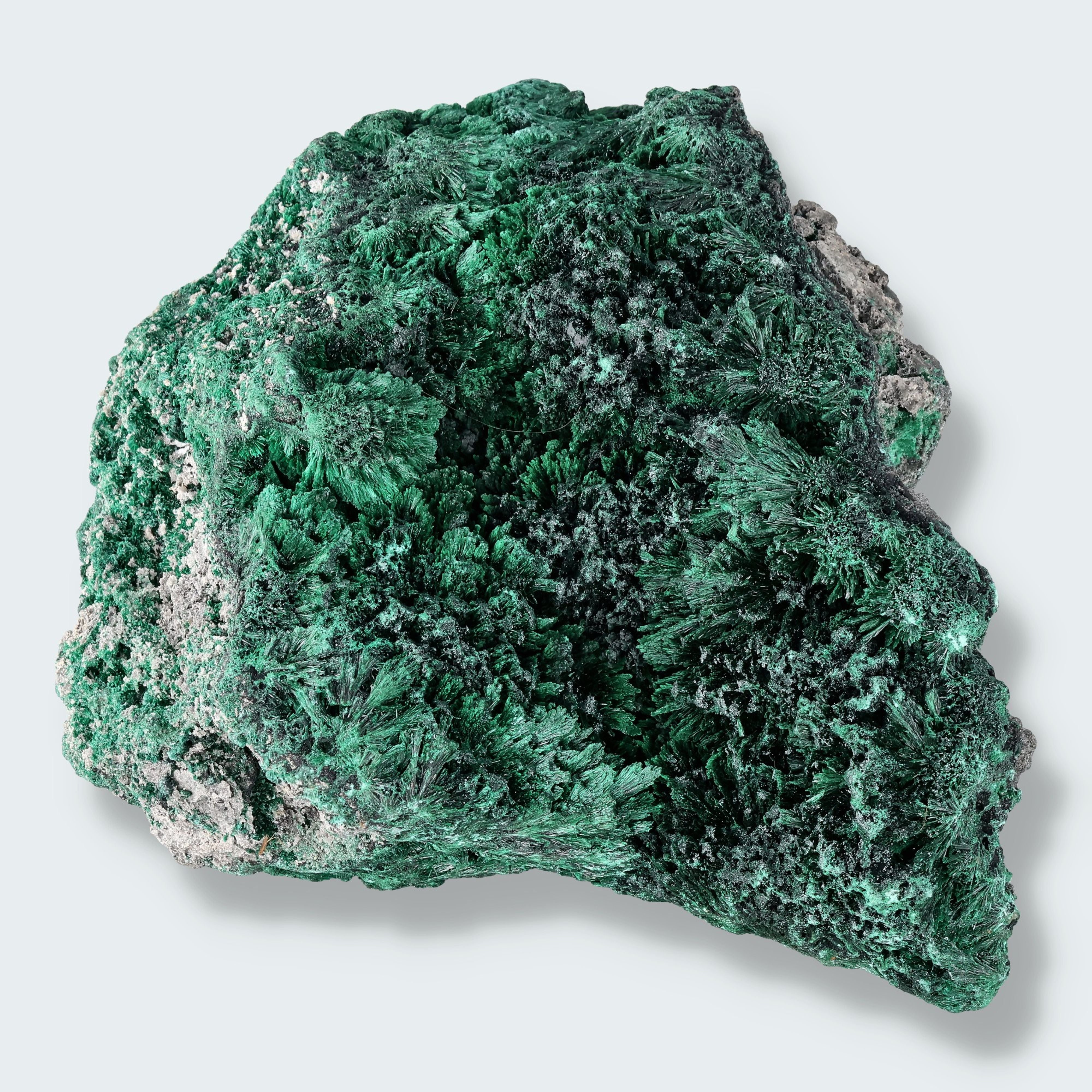 Malachit (fibrös) Großstufe aus dem Kongo (2183g)