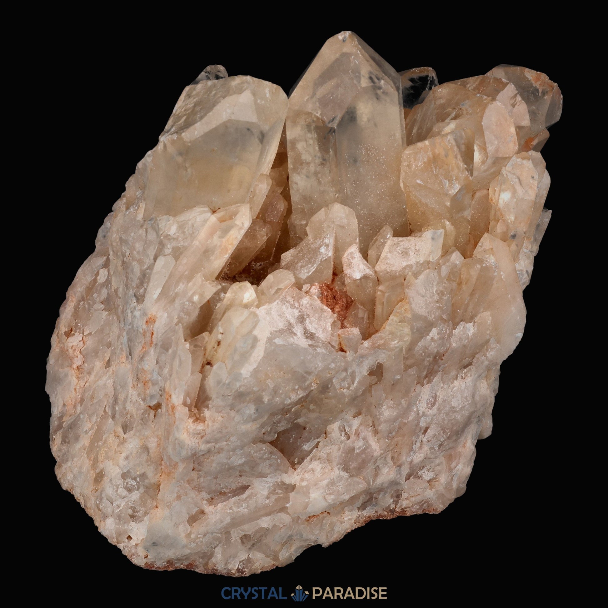 Citrin Handstufe aus Kunduluni, Kongo (703g) - unbehandelt - crystal paradise