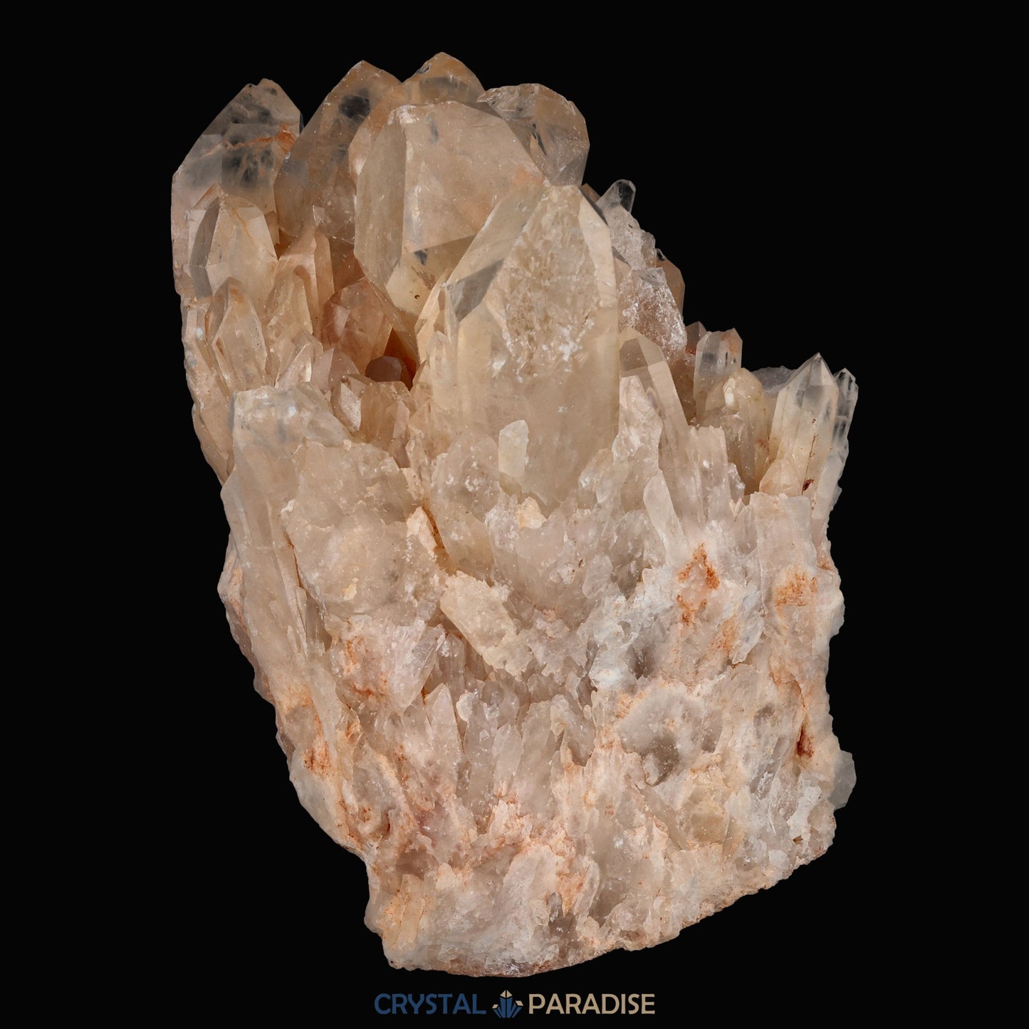 Citrin Handstufe aus Kunduluni, Kongo (703g) - unbehandelt - crystal paradise