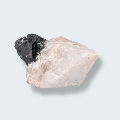 Schwarzer Schörl Turmalin aus Madagaskar (295g)