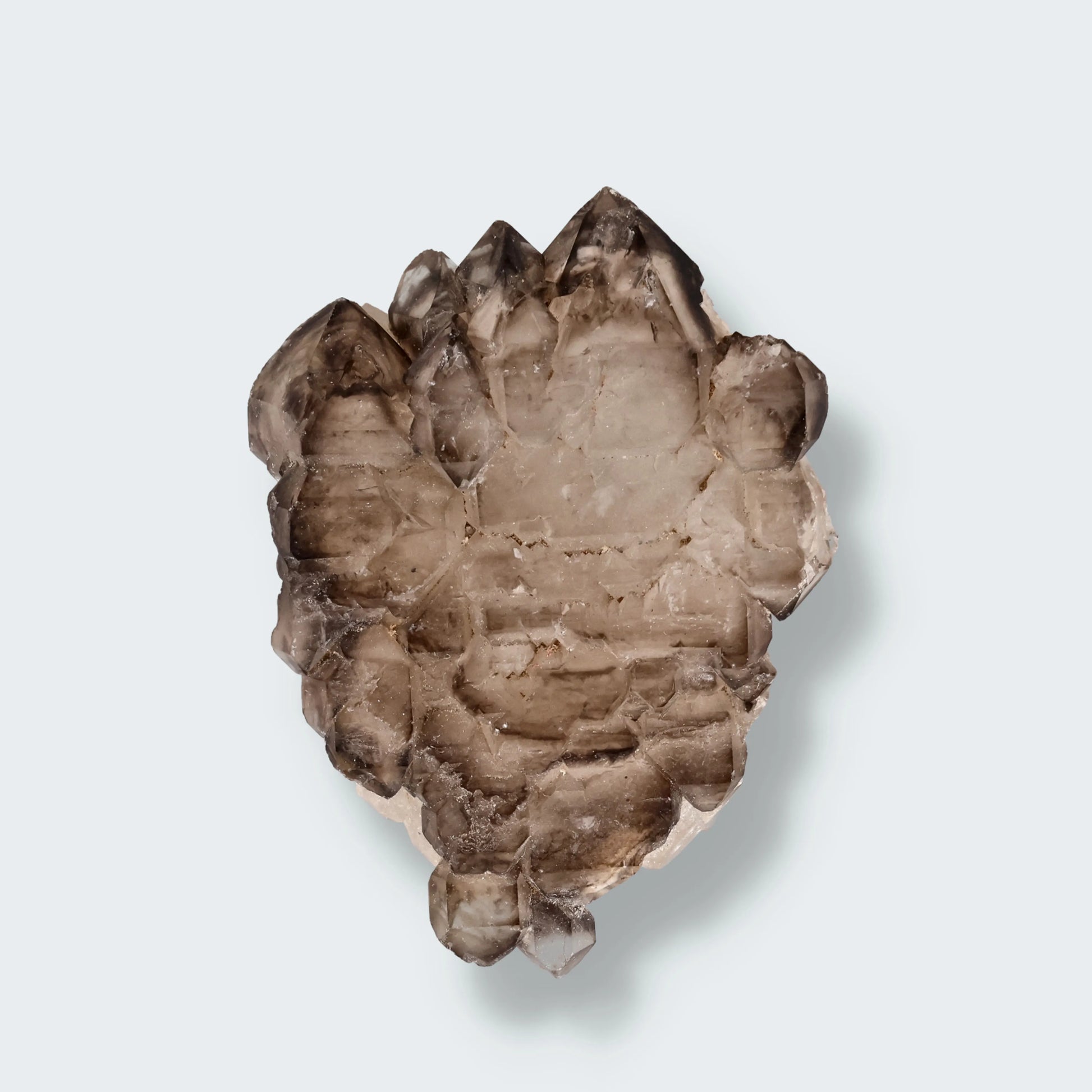 Rauchquarz Skelettquarz aus Brasilien (104g)