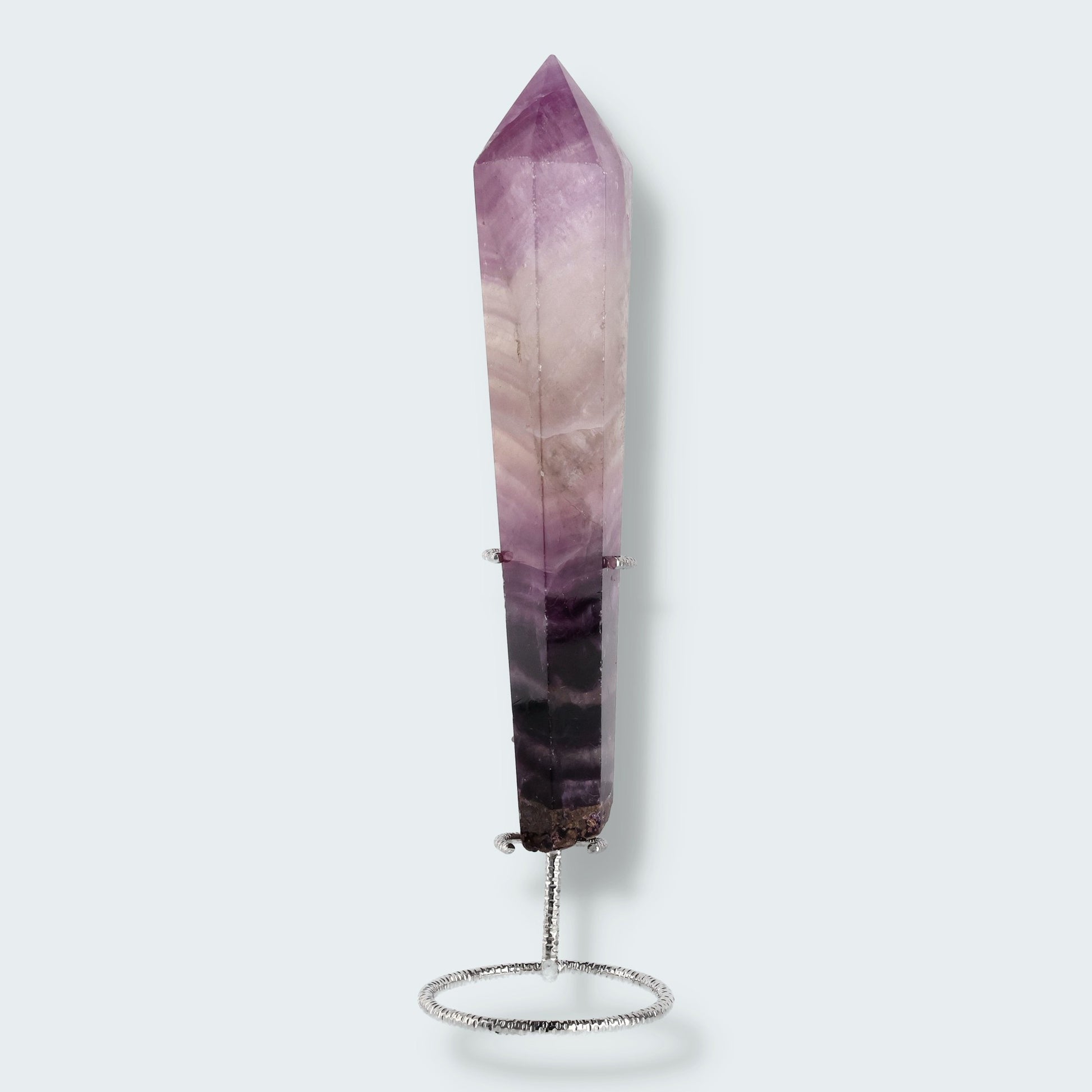 Pink Fluorit Spitze gross (ca. 220-450g)