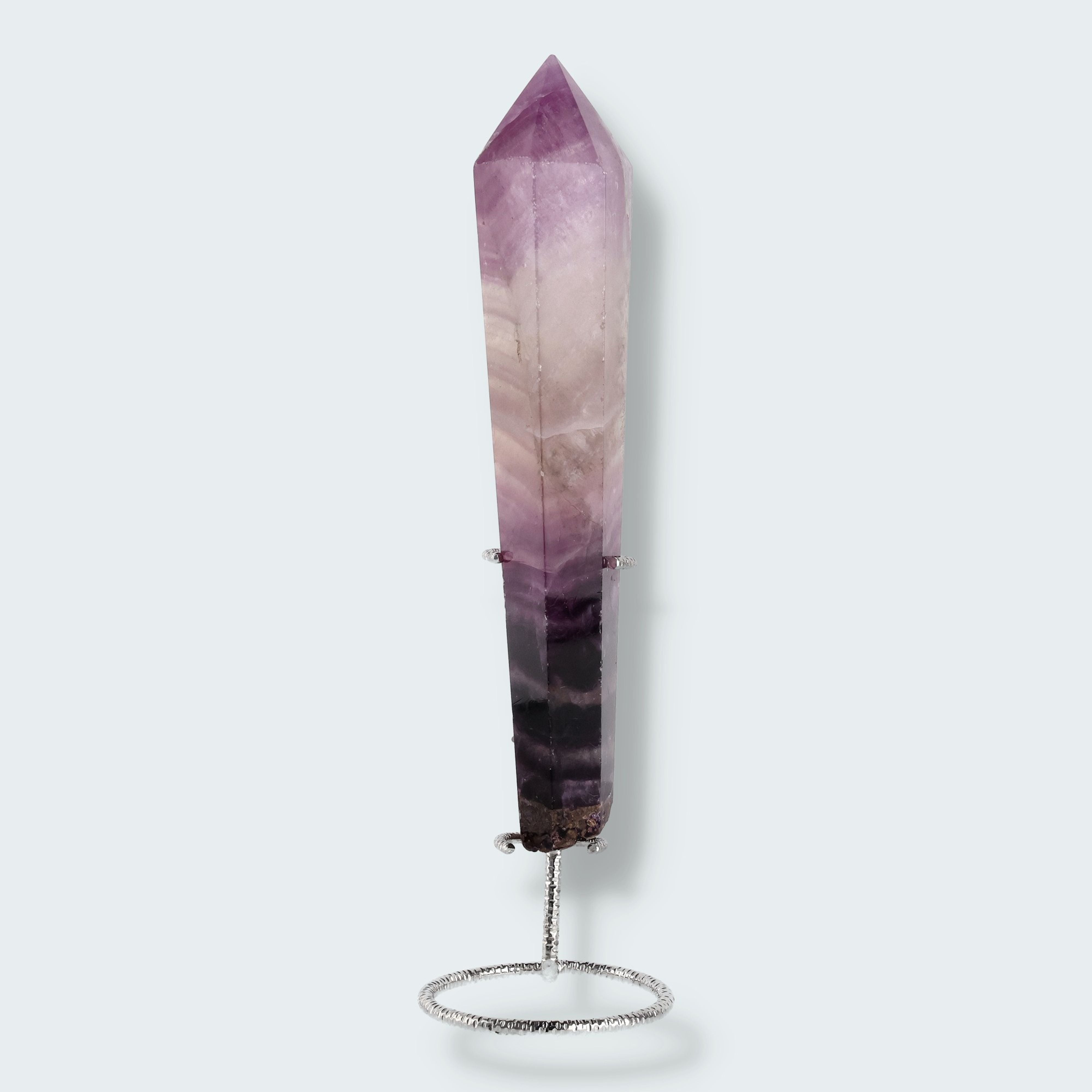 Pink Fluorit Spitze gross (ca. 220-450g)