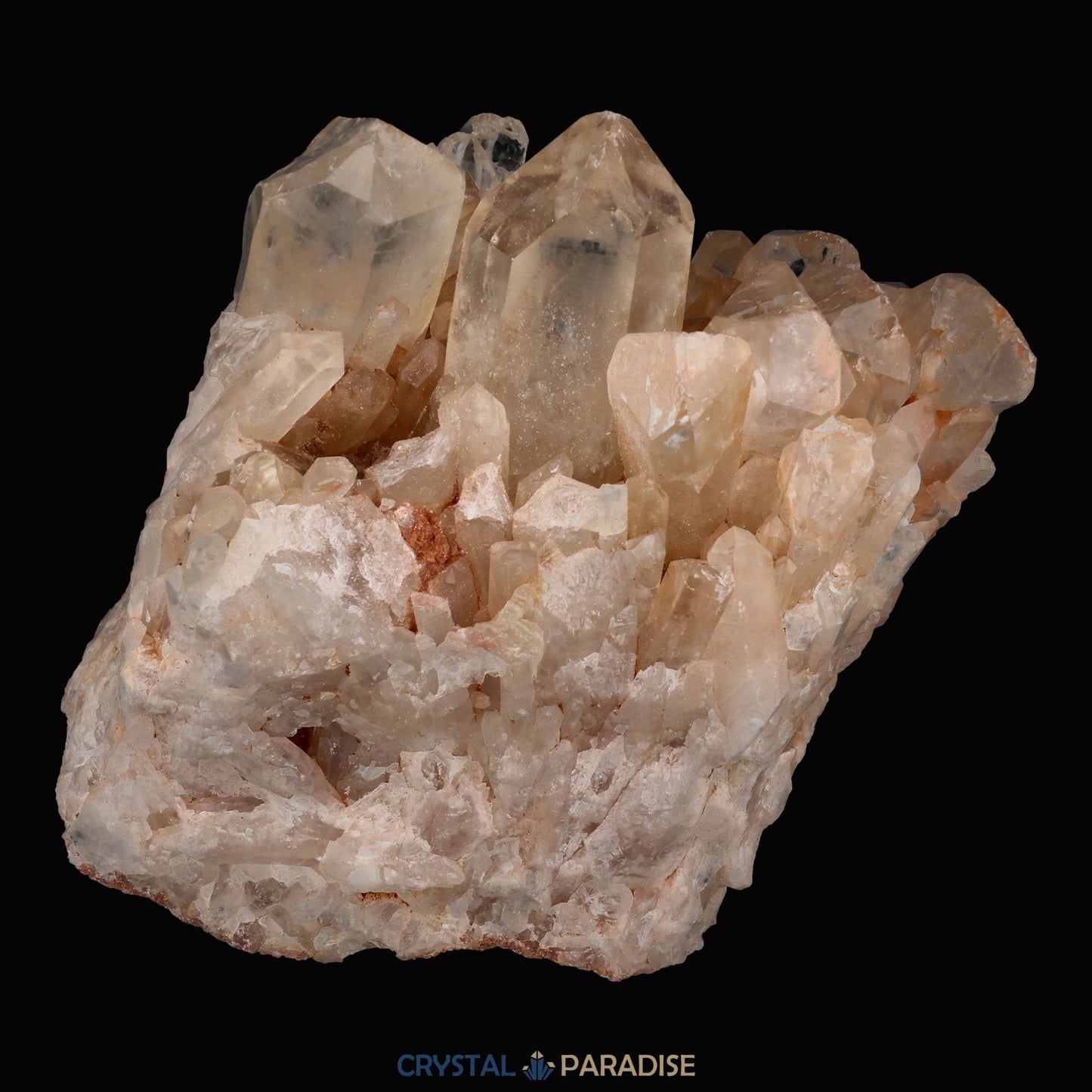 Citrin Handstufe aus Kunduluni, Kongo (703g) - unbehandelt - crystal paradise