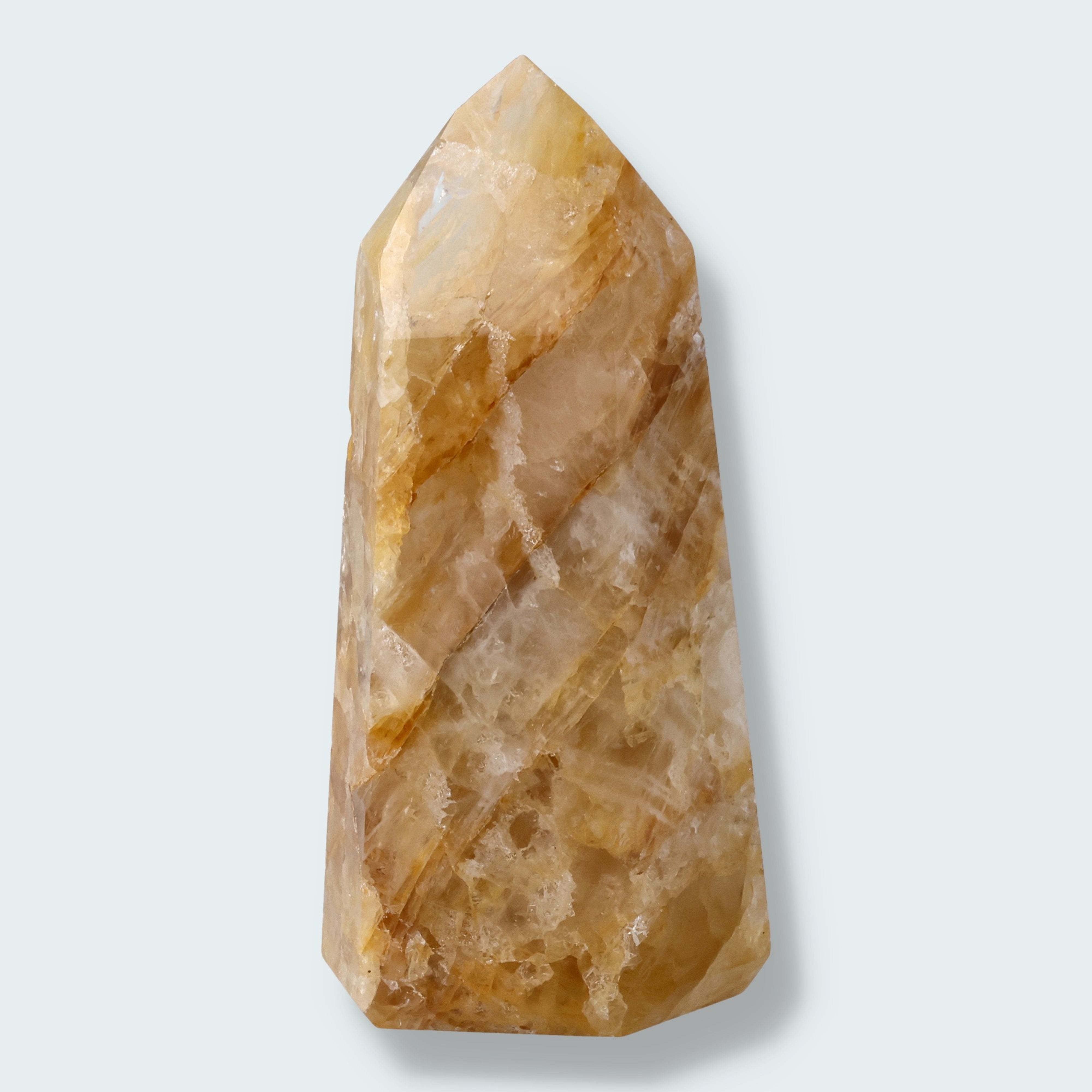 Golden Healer Türme (Quarz mit Eisenoxid Einschlüssen) aus Brasilien