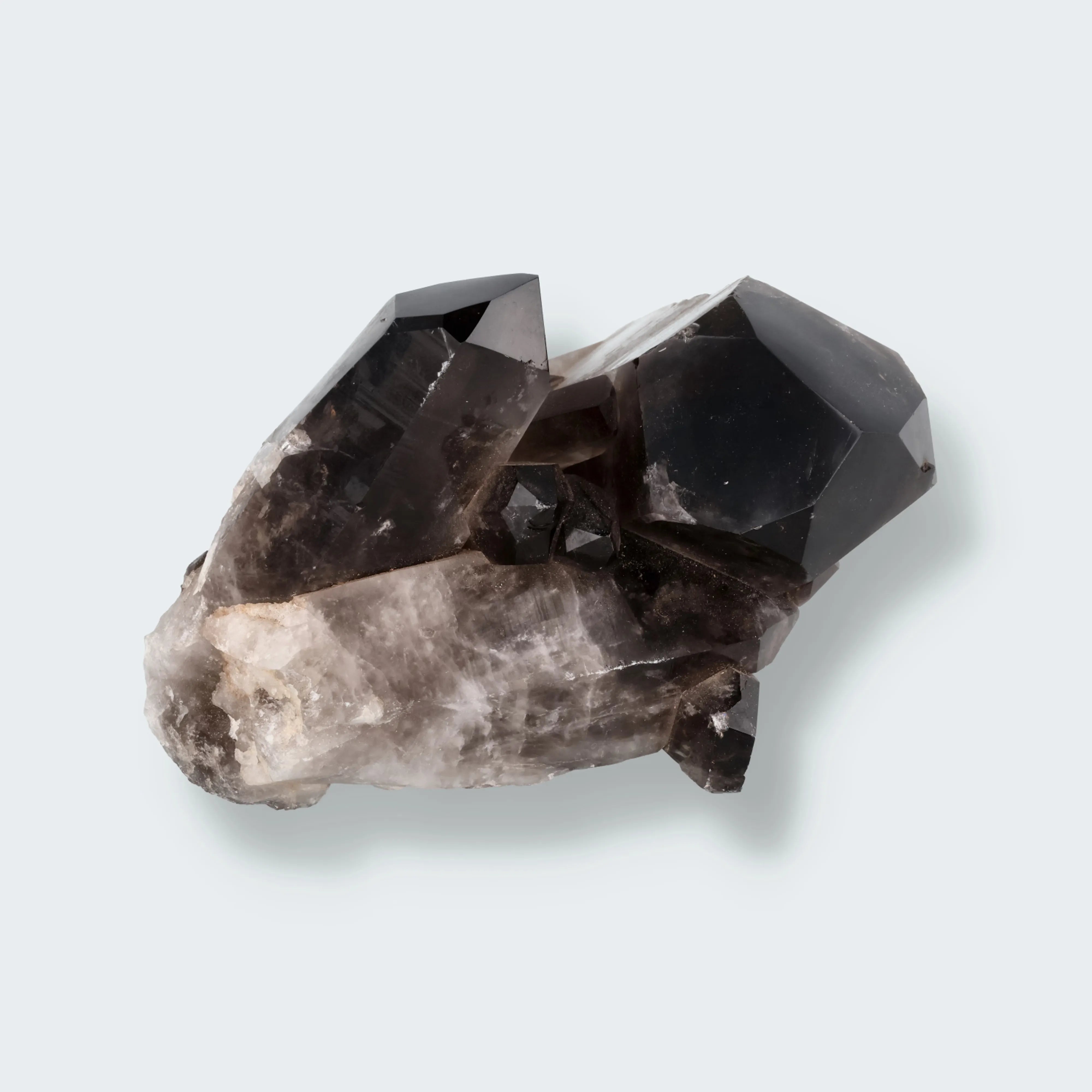 Rauchquarz Handstufe aus Brasilien (2158g) - bestrahlt