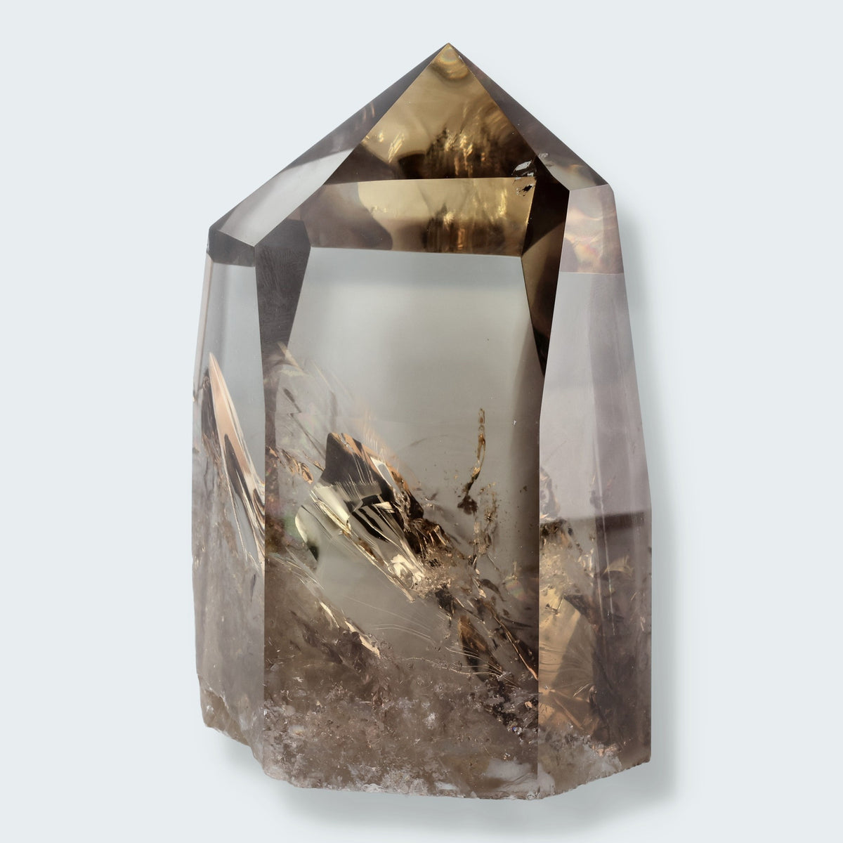 Citrin aus Perm, Ural, Russland, Stufe 9,5 × 7,5 × 14,0 cm