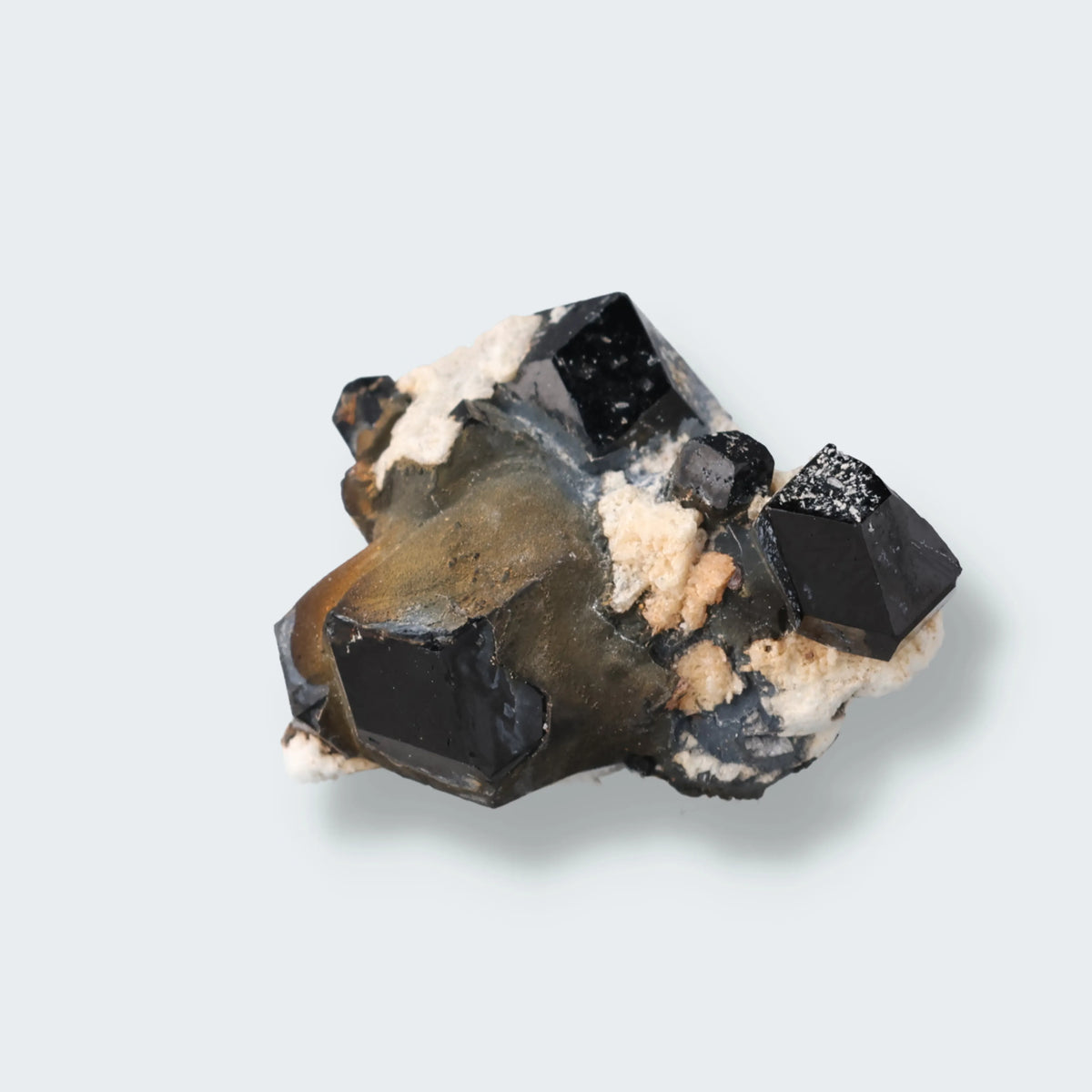 Rauchquarz aus Erongo-Gebirge, Namibia, Stufe 3,0 × 2,5 × 2,5 cm