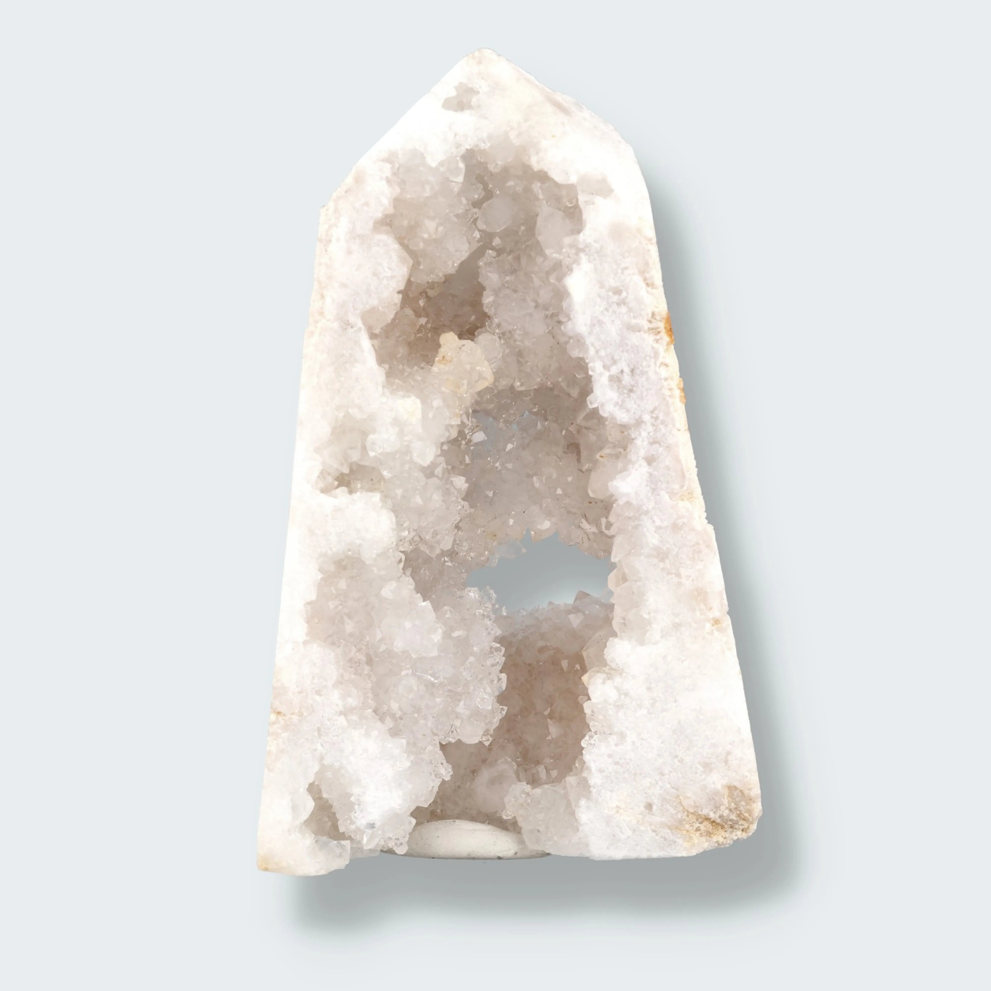 Calcit Türme mit großer kristallisierter Druse