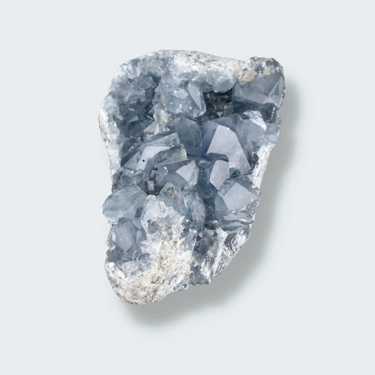 Coelestin aus Madagaskar, Stufe 12,0 × 6,5 × 5,5 cm