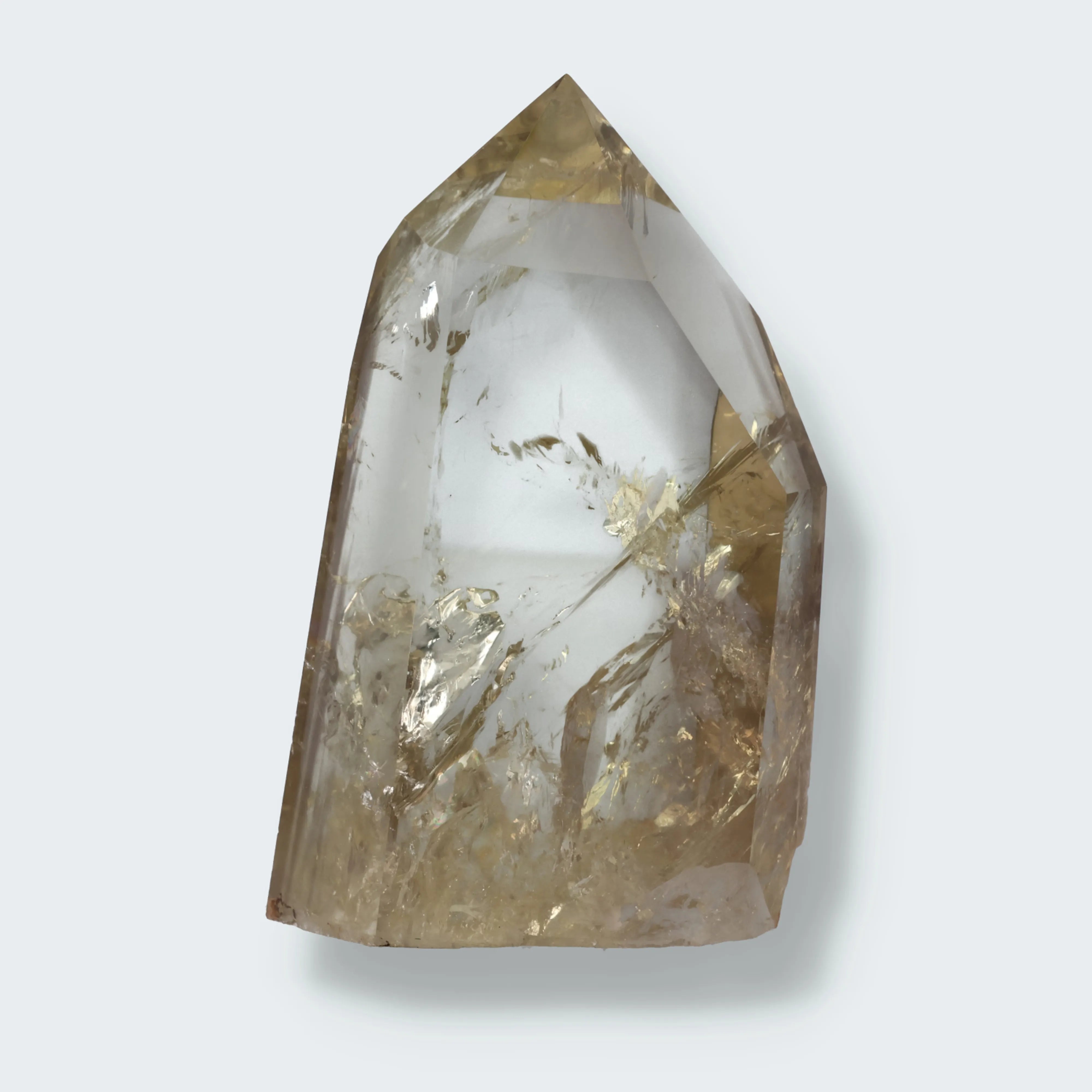 Citrin aus dem Ural, Russland (unbehandelt) (423,5g)