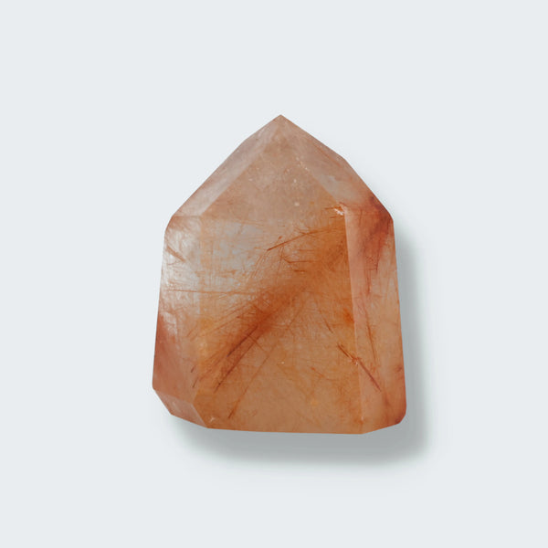 Eisen Quarz mit Rutil (102g)