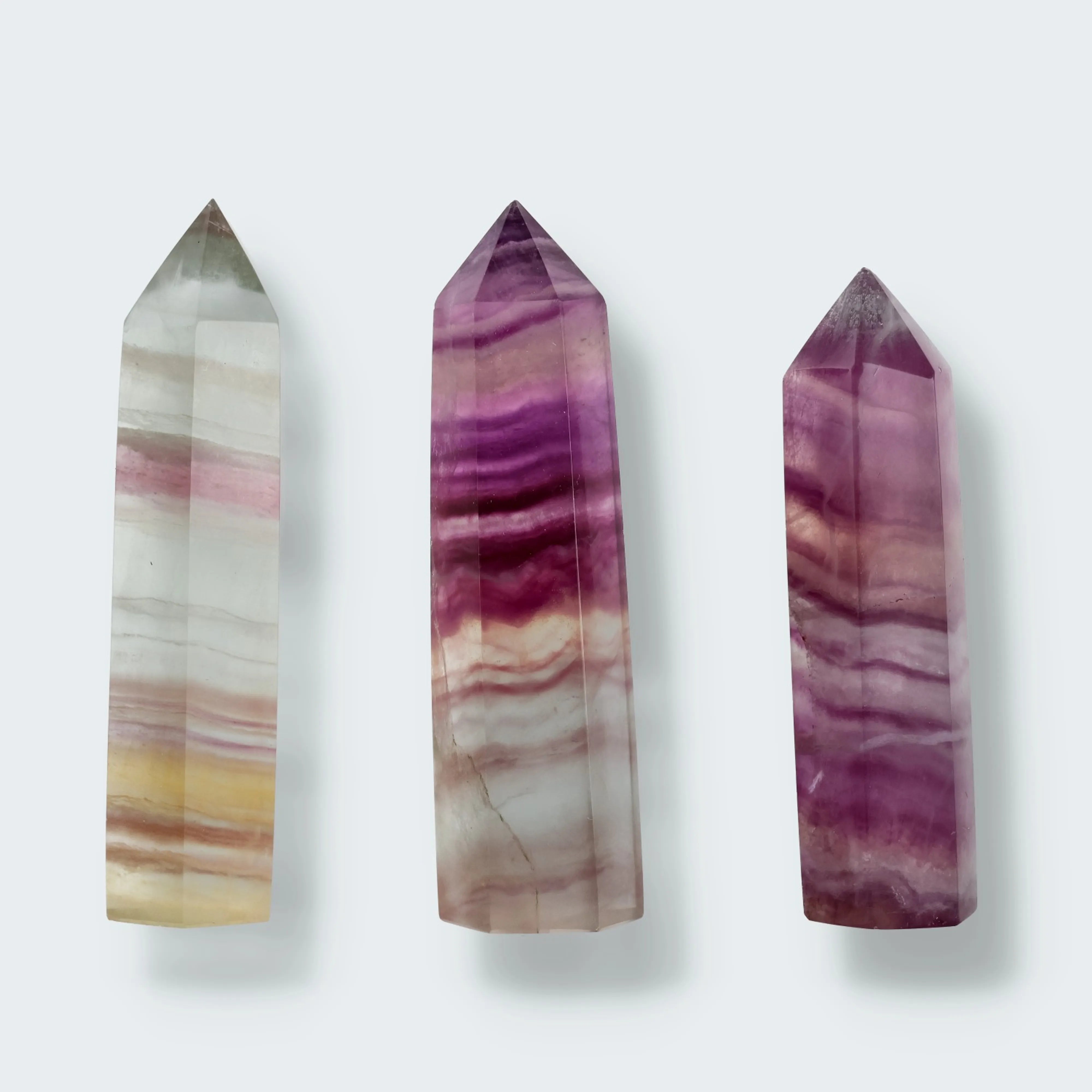 Pink Fluorit Spitze (ca. 7,5 cm)