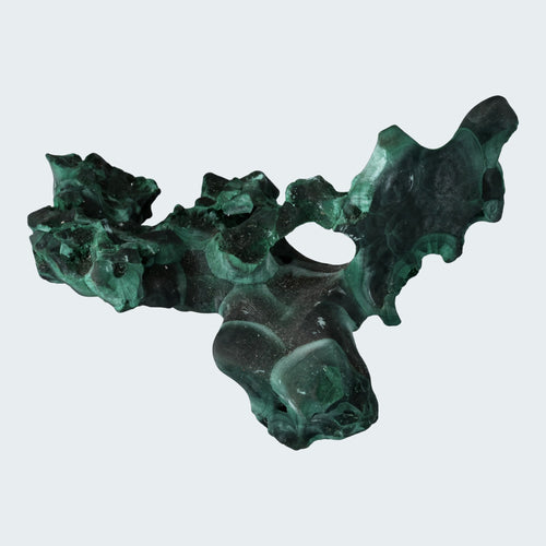 Velvet Malachit Stufe aus der Tantara Mine, Kongo (123g)