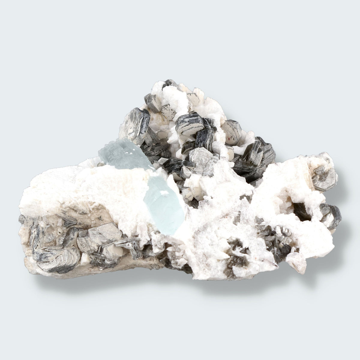 Aquamarin aus Pakistan, Stufe 6,5 × 5,0 × 4,5 cm