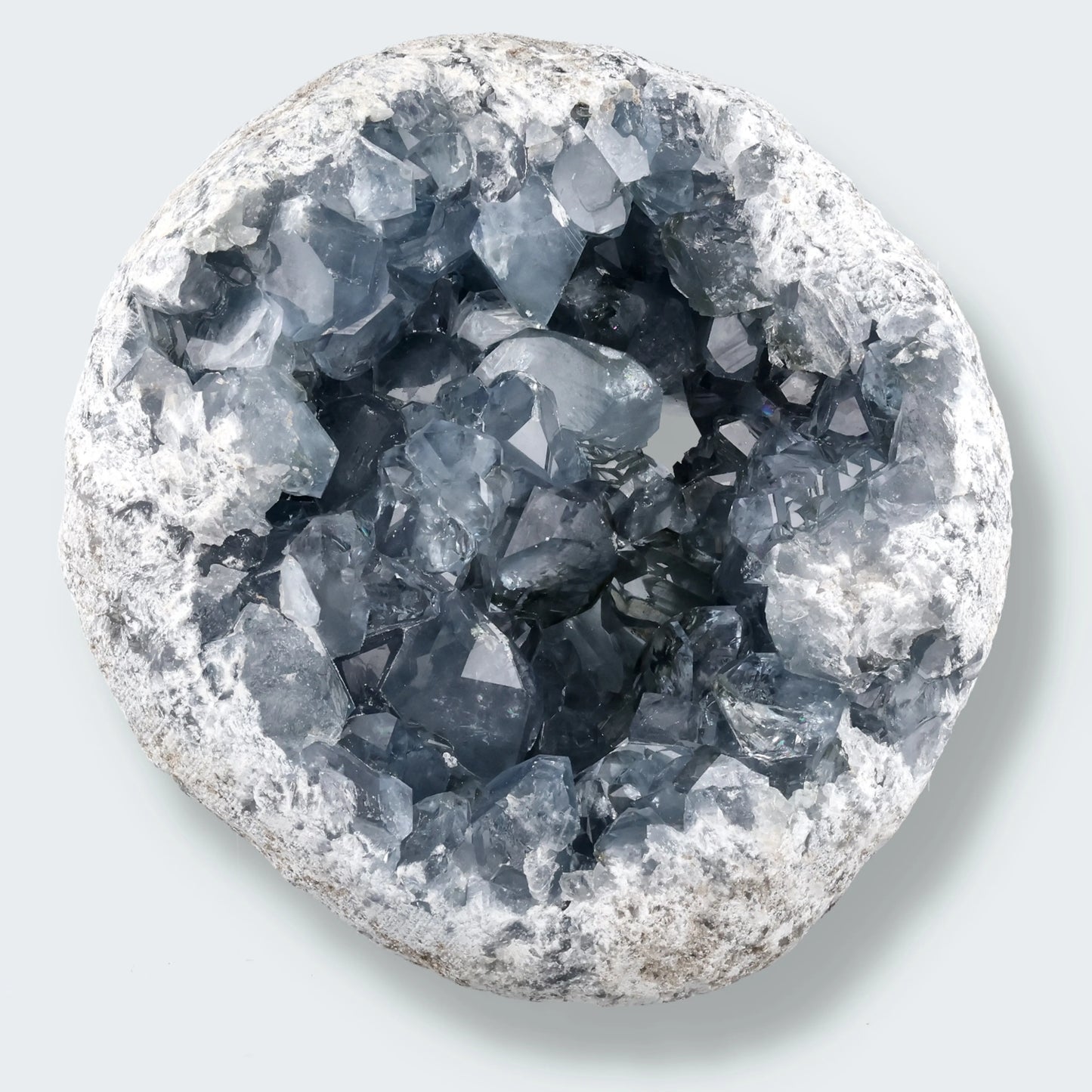 Celestit Geode aus Madagaskar (3082g)