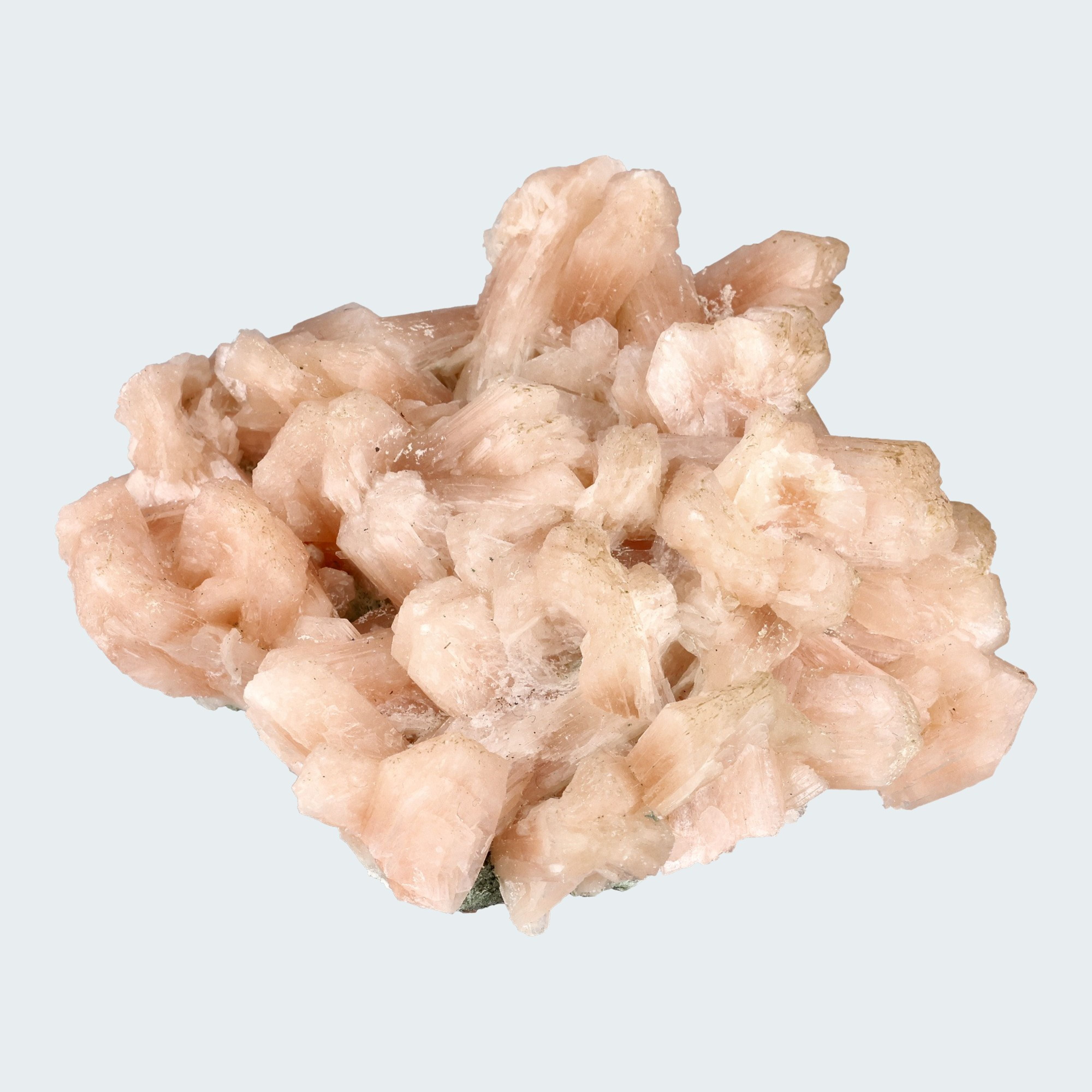 Stilbit Insel auf Zeolith aus Indien - Handstufe - 1 Stück - crystal paradise