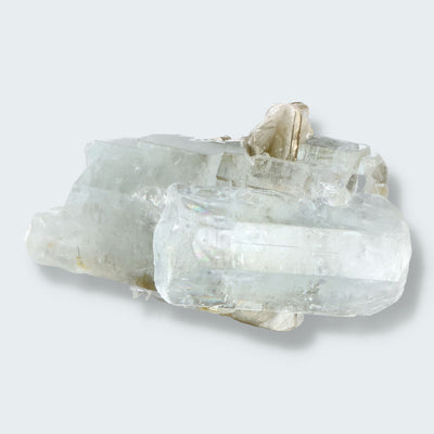 Aquamarin Kristall auf Feldspat aus Pakistan (12g)