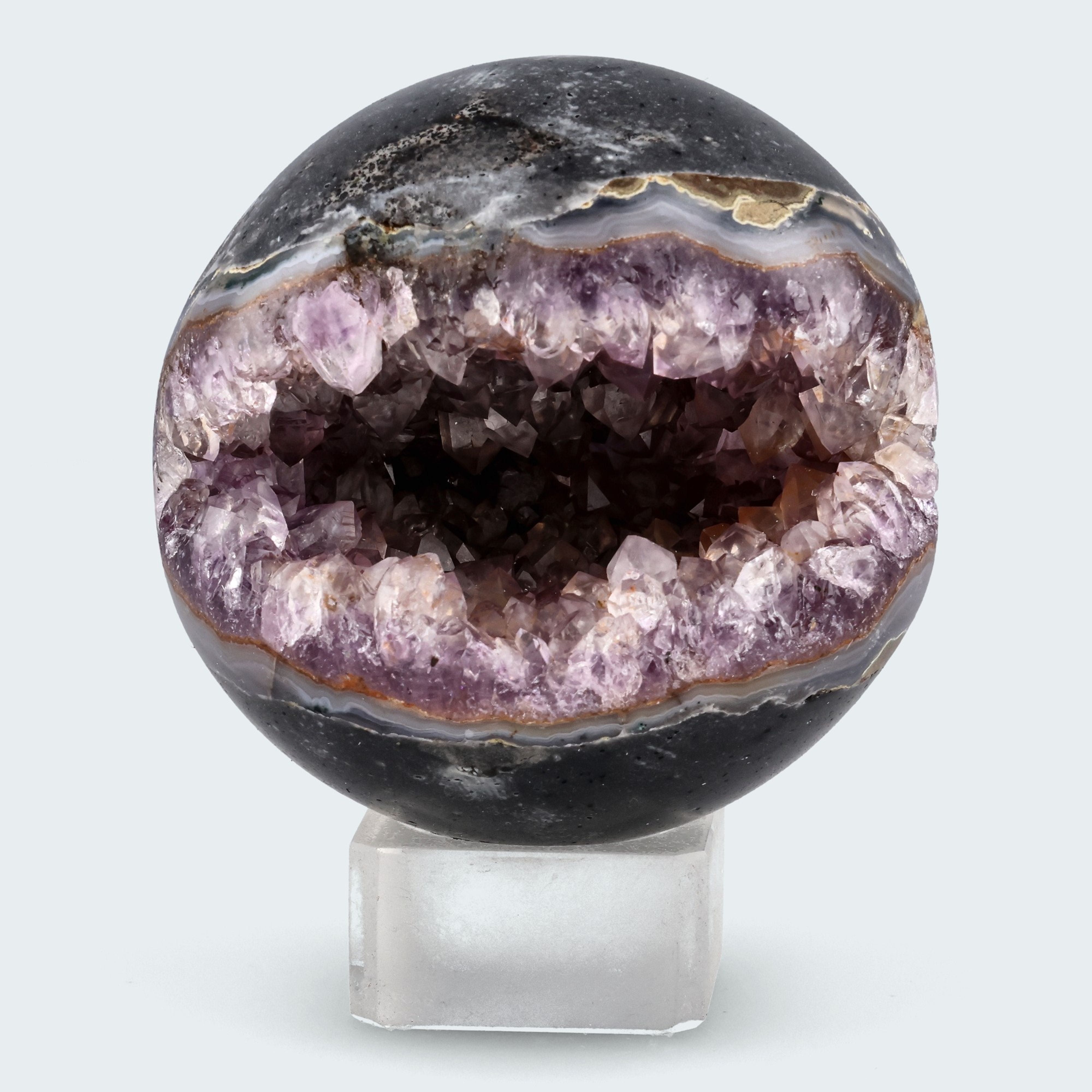 Amethyst Druzy Kugel