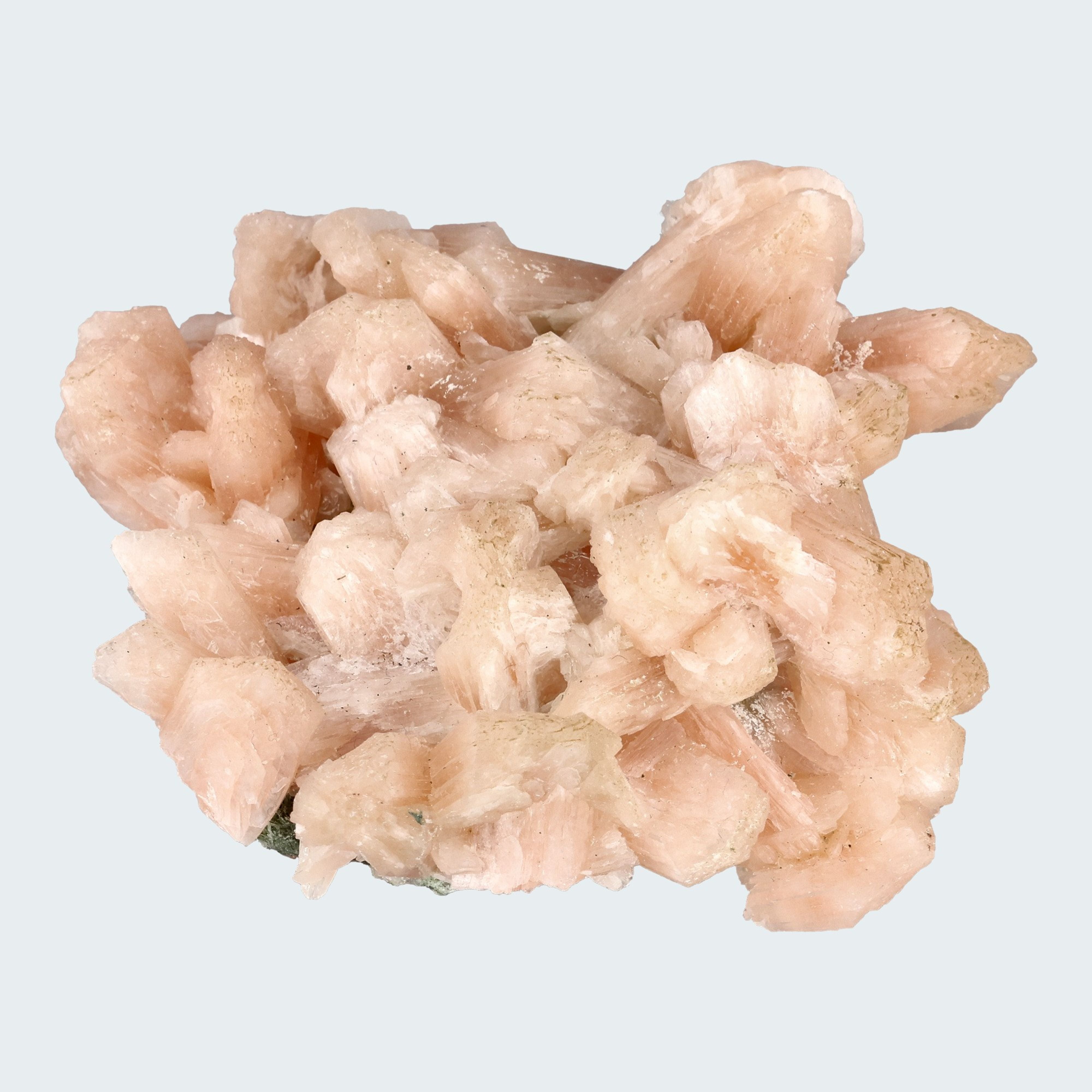 Stilbit Insel auf Zeolith aus Indien - Handstufe - 1 Stück - crystal paradise