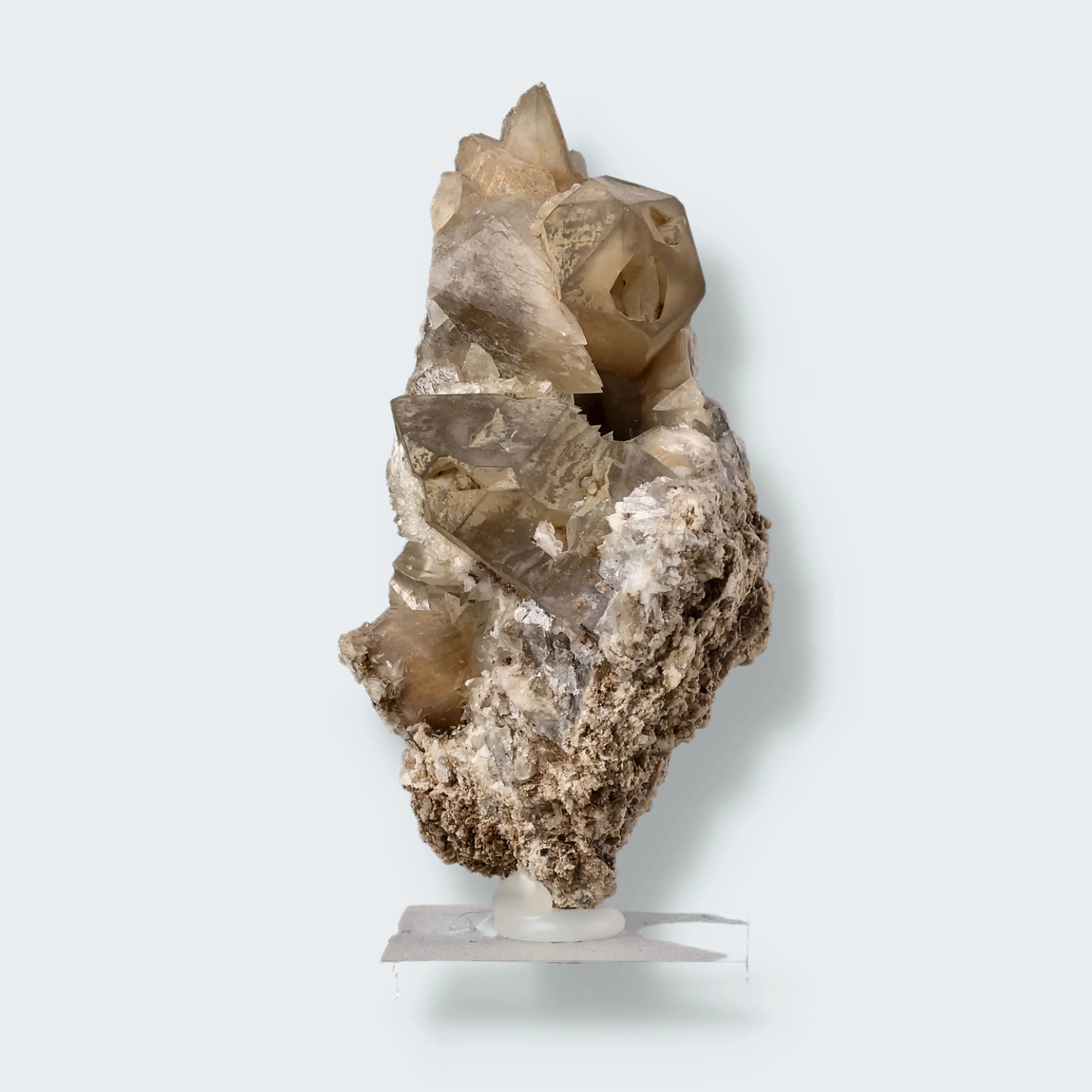 Bergkristall mehrere Generationen (150g)
