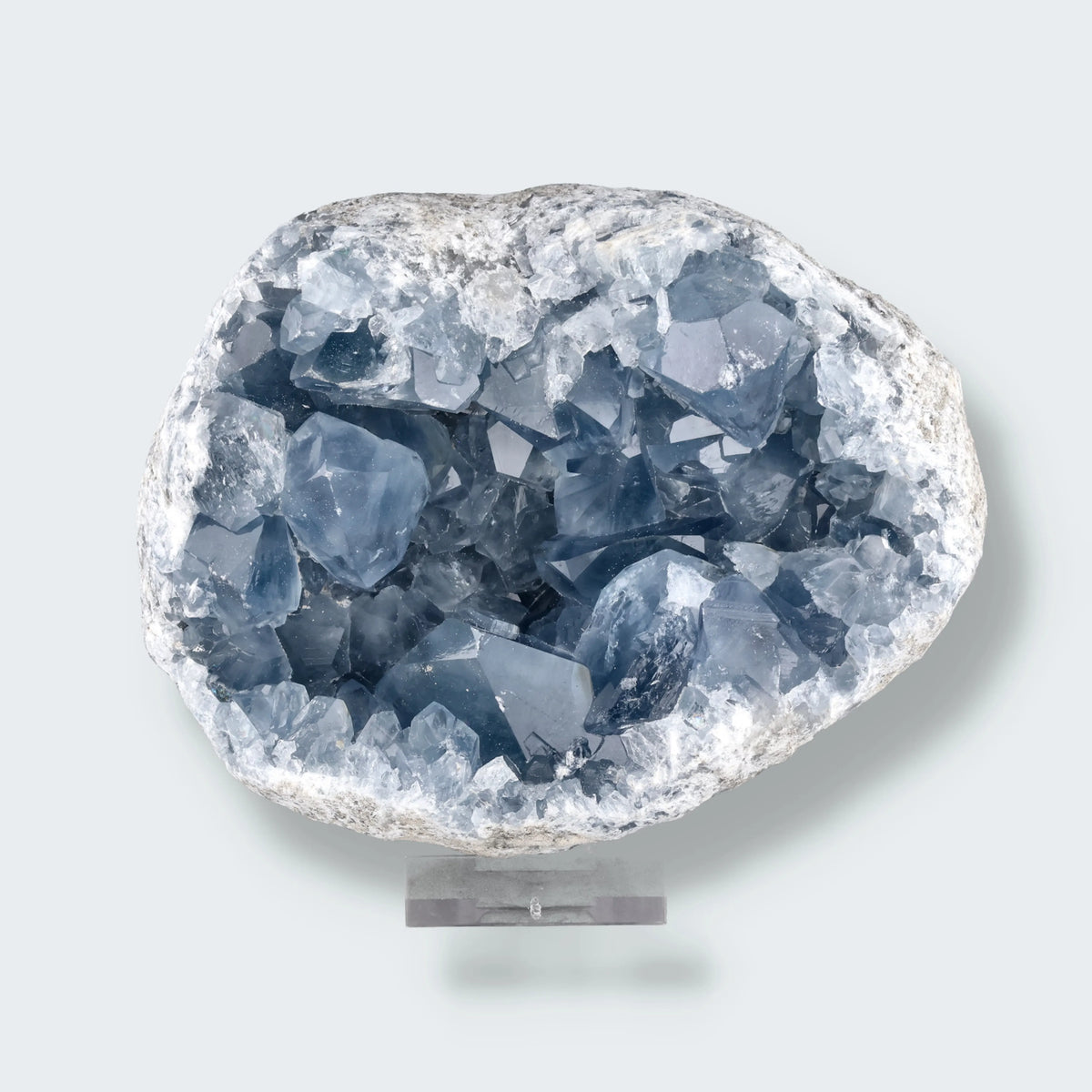 Coelestin aus Madagaskar, Stufe 13,0 × 10,0 × 6,0 cm