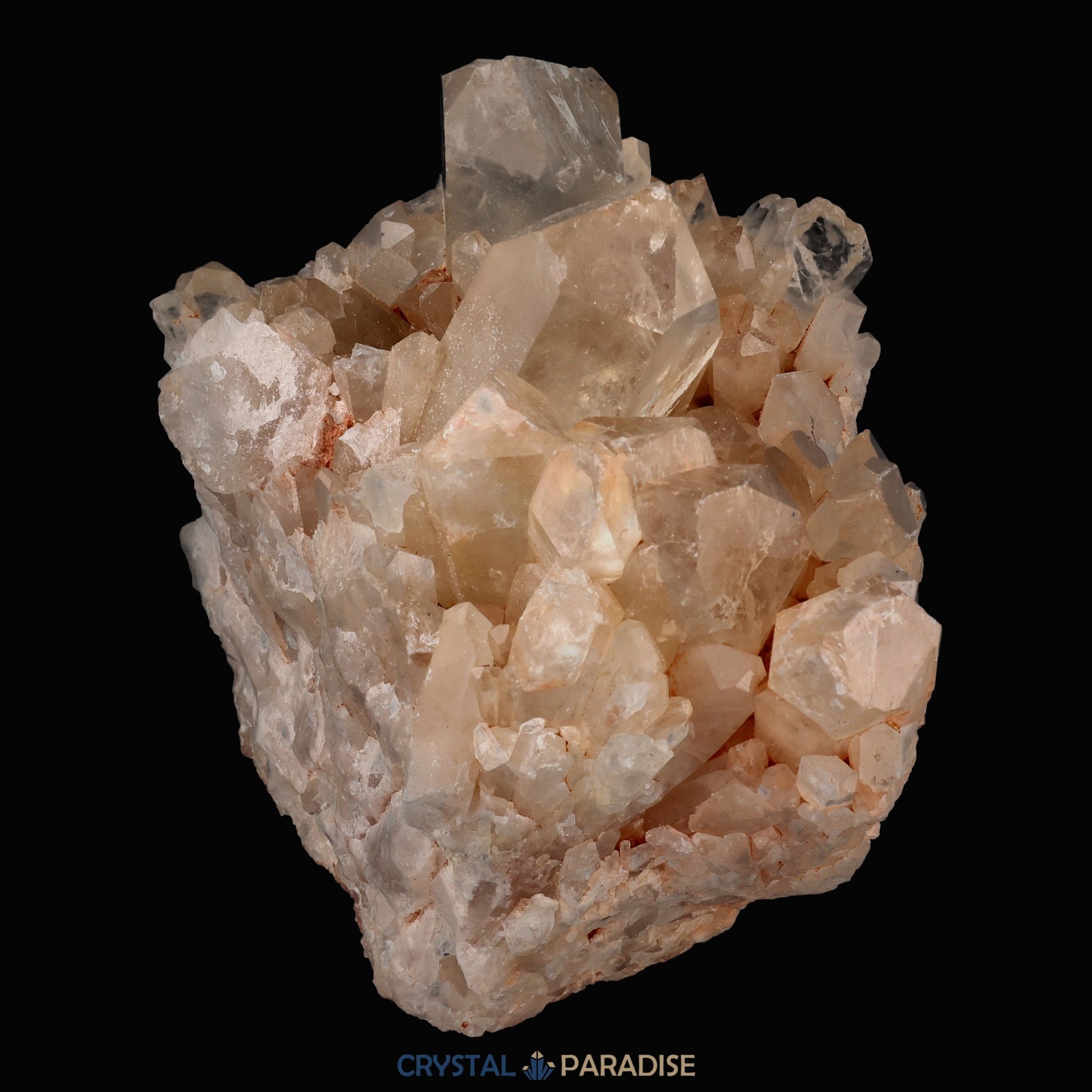 Citrin Handstufe aus Kunduluni, Kongo (703g) - unbehandelt - crystal paradise