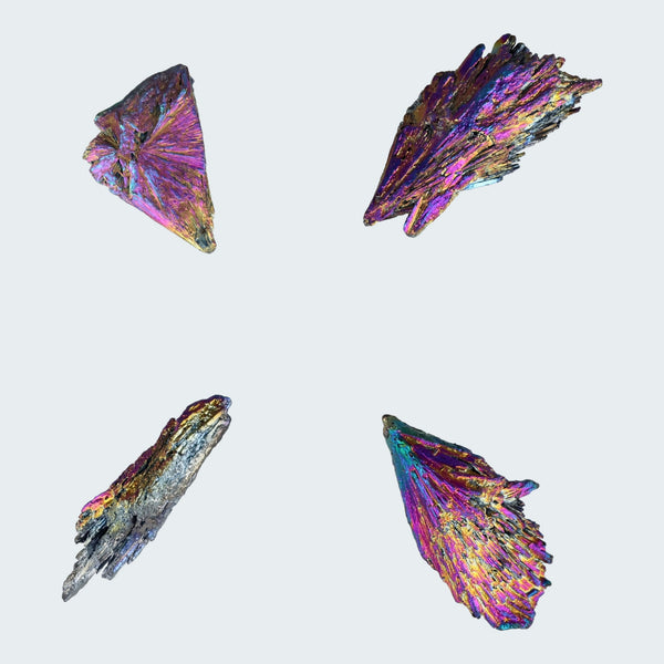 Aura Kyanite (violet) - 1 pièce (artificielle) 