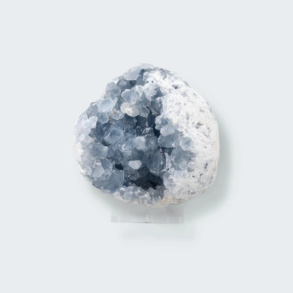 Coelestin aus Madagaskar, Stufe 7,5 × 7,5 × 6,0 cm