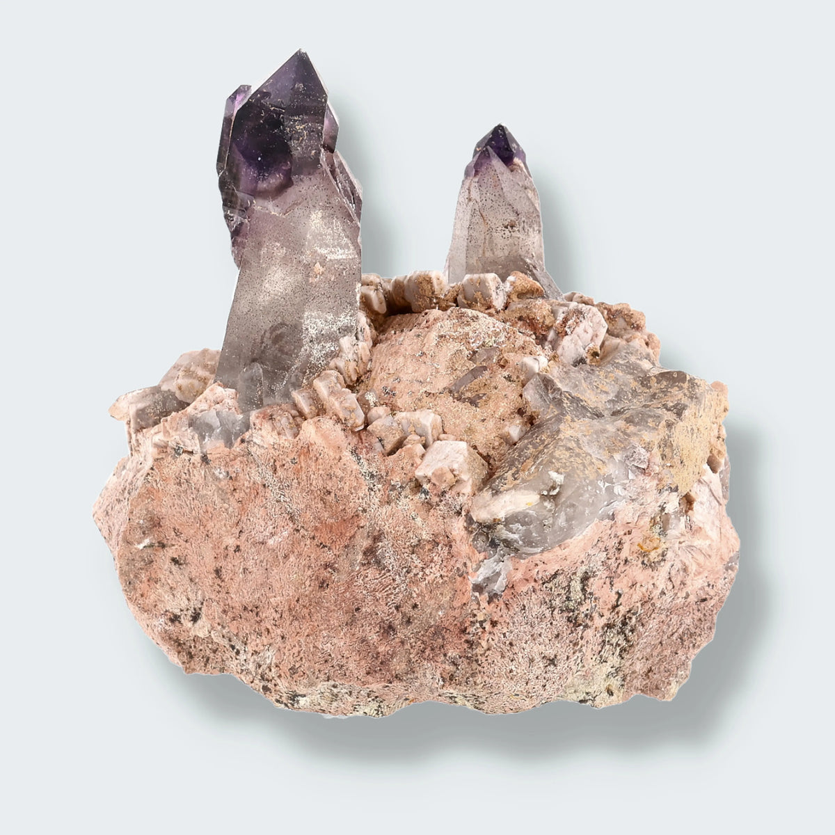 Amethyst aus Brandberg, Erongo, Namibia, Stufe 9,0 × 6,0 × 9,5 cm