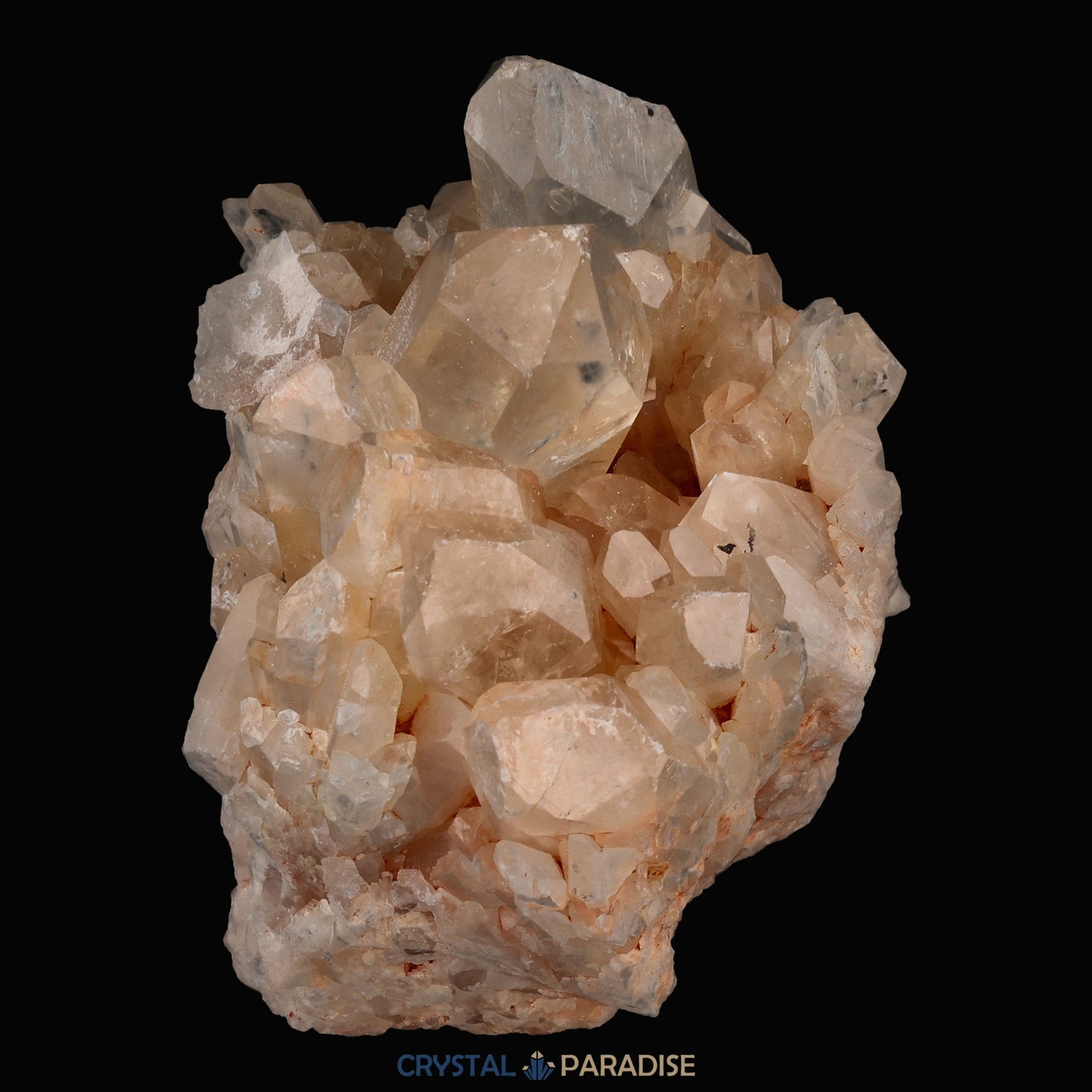 Citrin Handstufe aus Kunduluni, Kongo (703g) - unbehandelt - crystal paradise