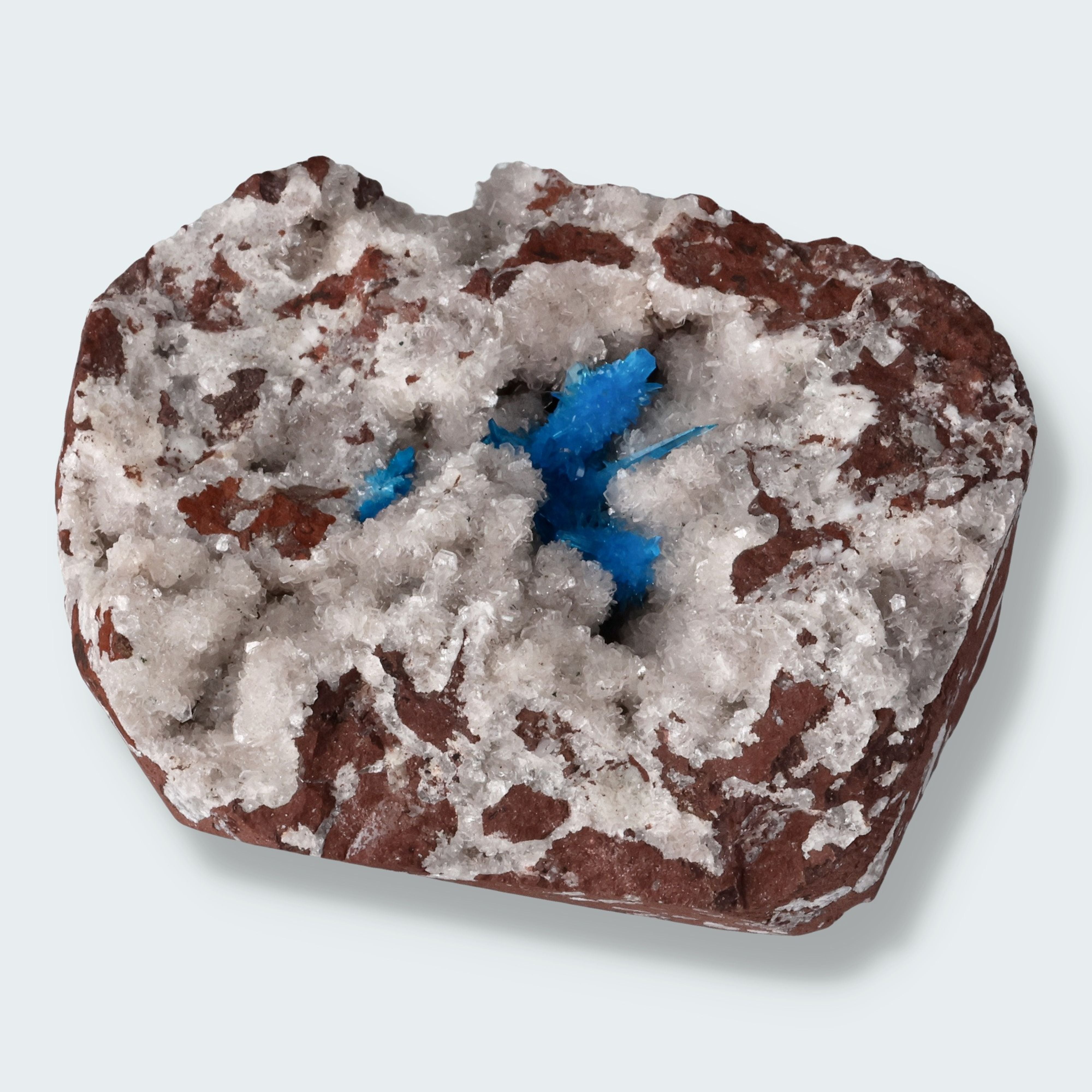 Canvansit auf Stilbit aus Poonah Indien (92g)